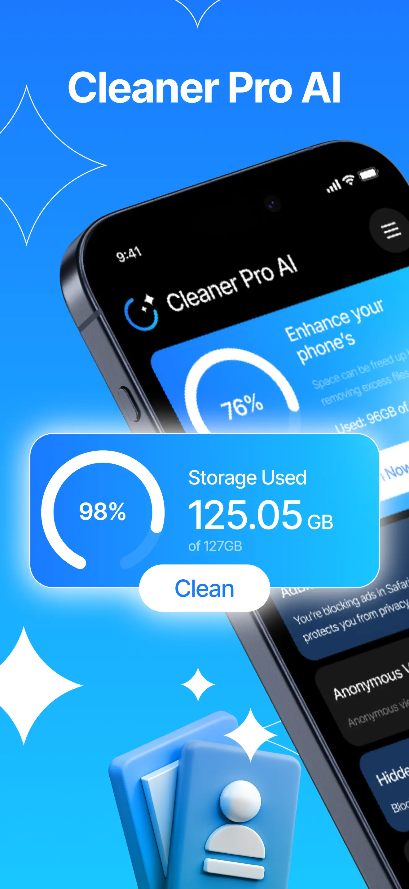 Cleaner Pro AI App Store screenshot 1