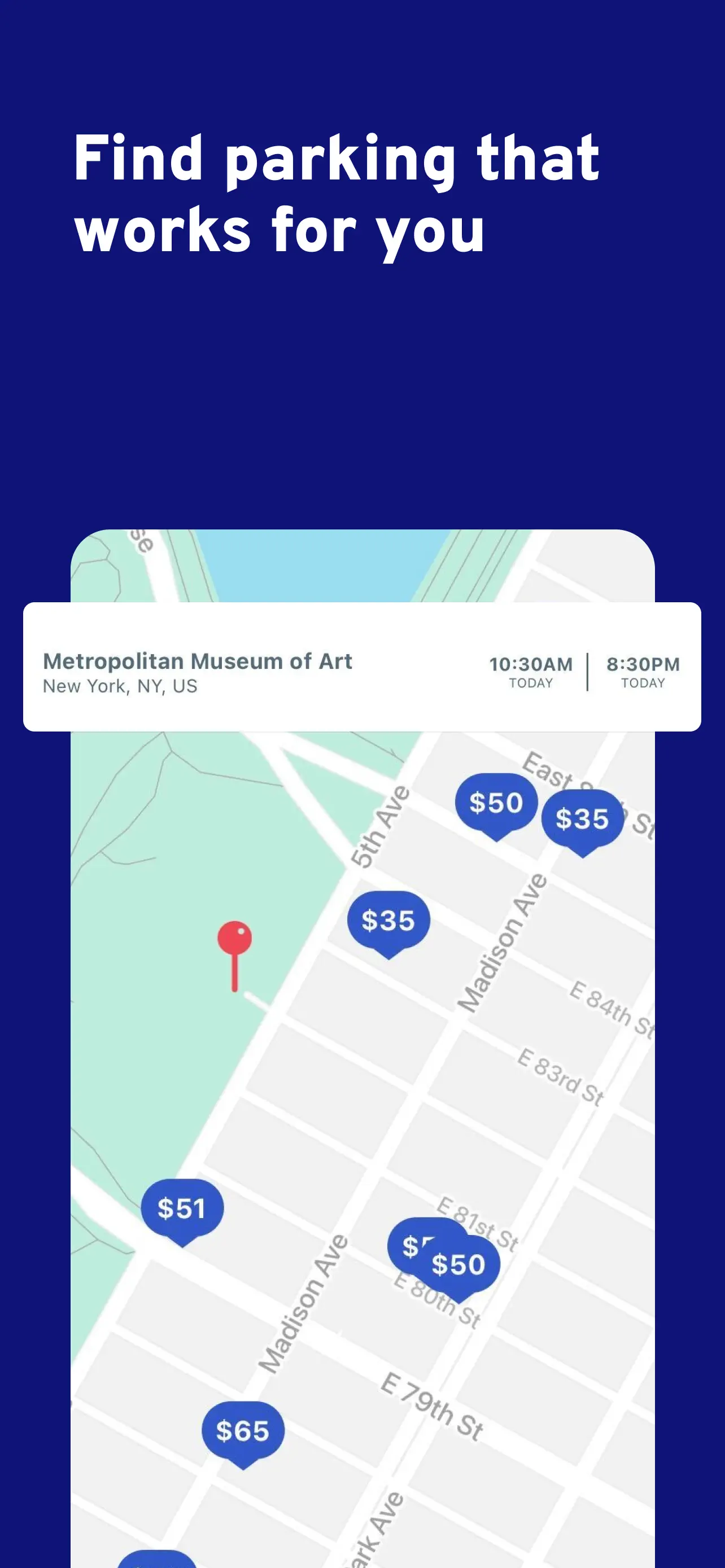 ParkWhiz - #1 Parking App App Store screenshot 1