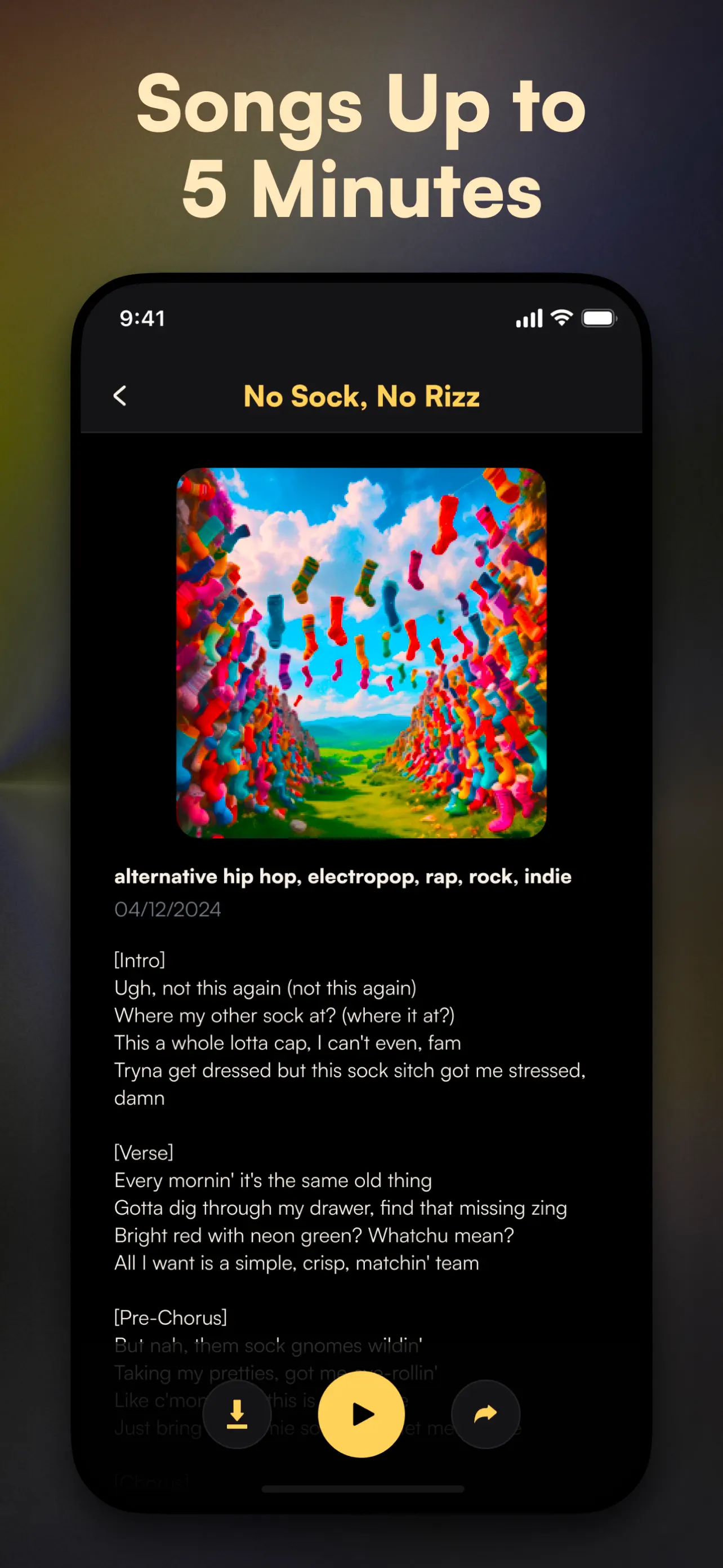 Sing AI - Music & Song Creator App Store screenshot 4