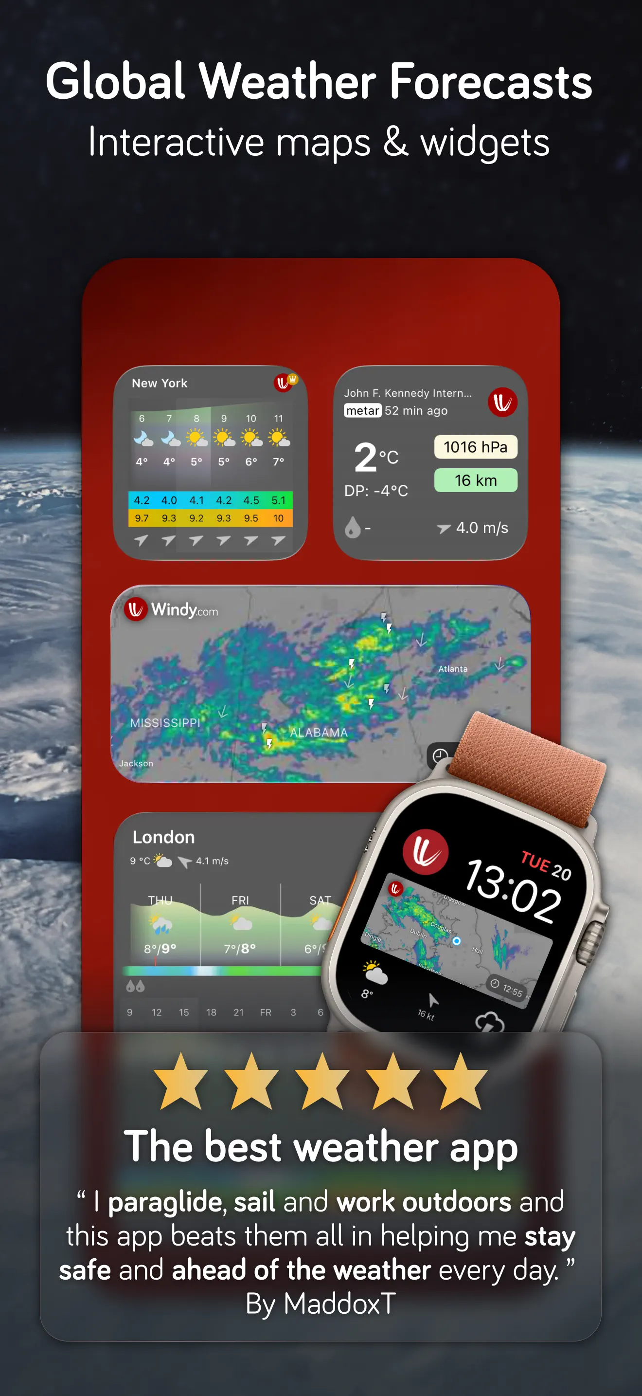 Windy.com App Store screenshot 3
