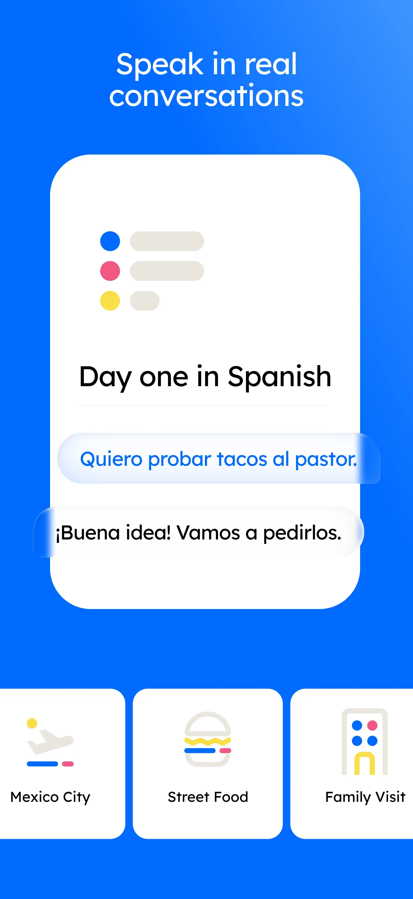 Language Learning: Pingo AI App Store screenshot 2