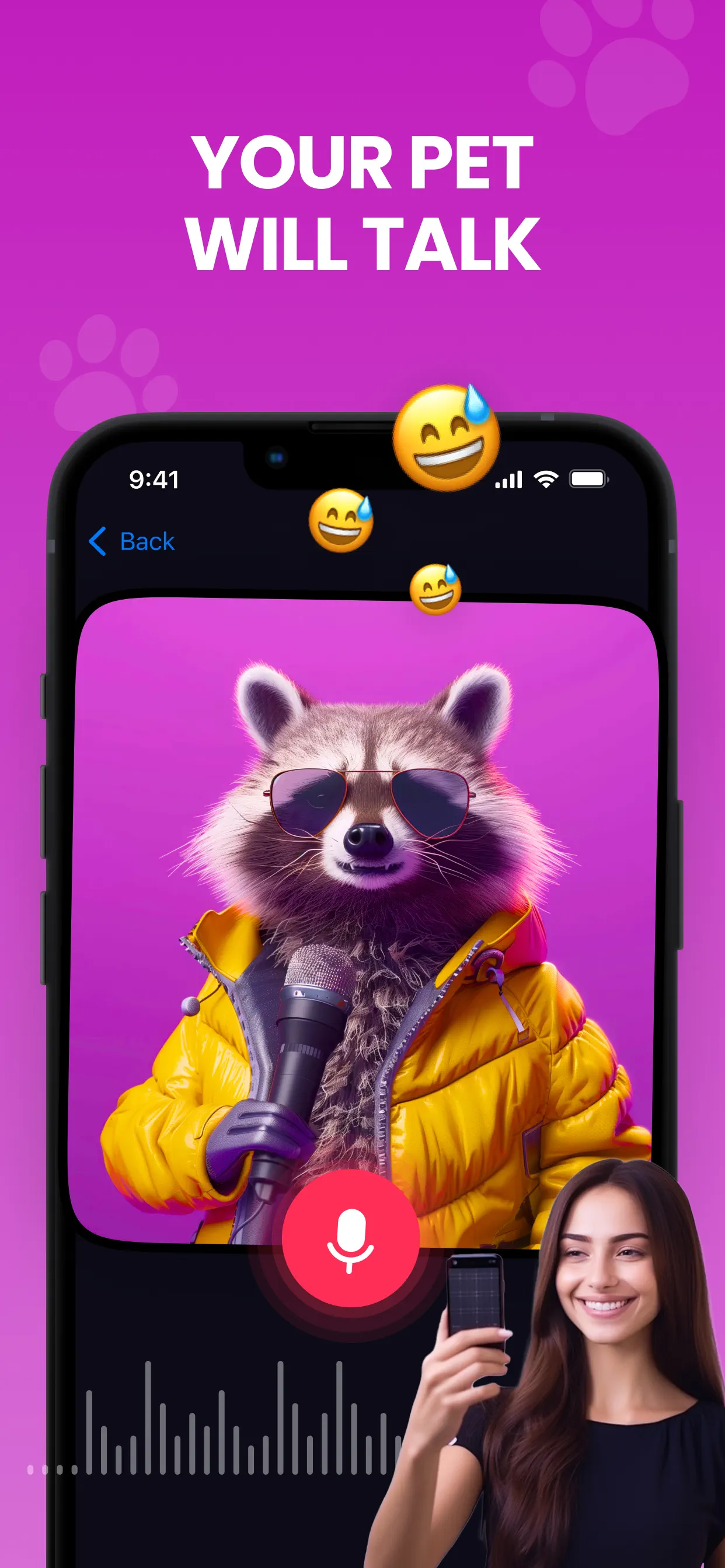 Talking Pet AI: Cat & Dog Talk App Store screenshot 4