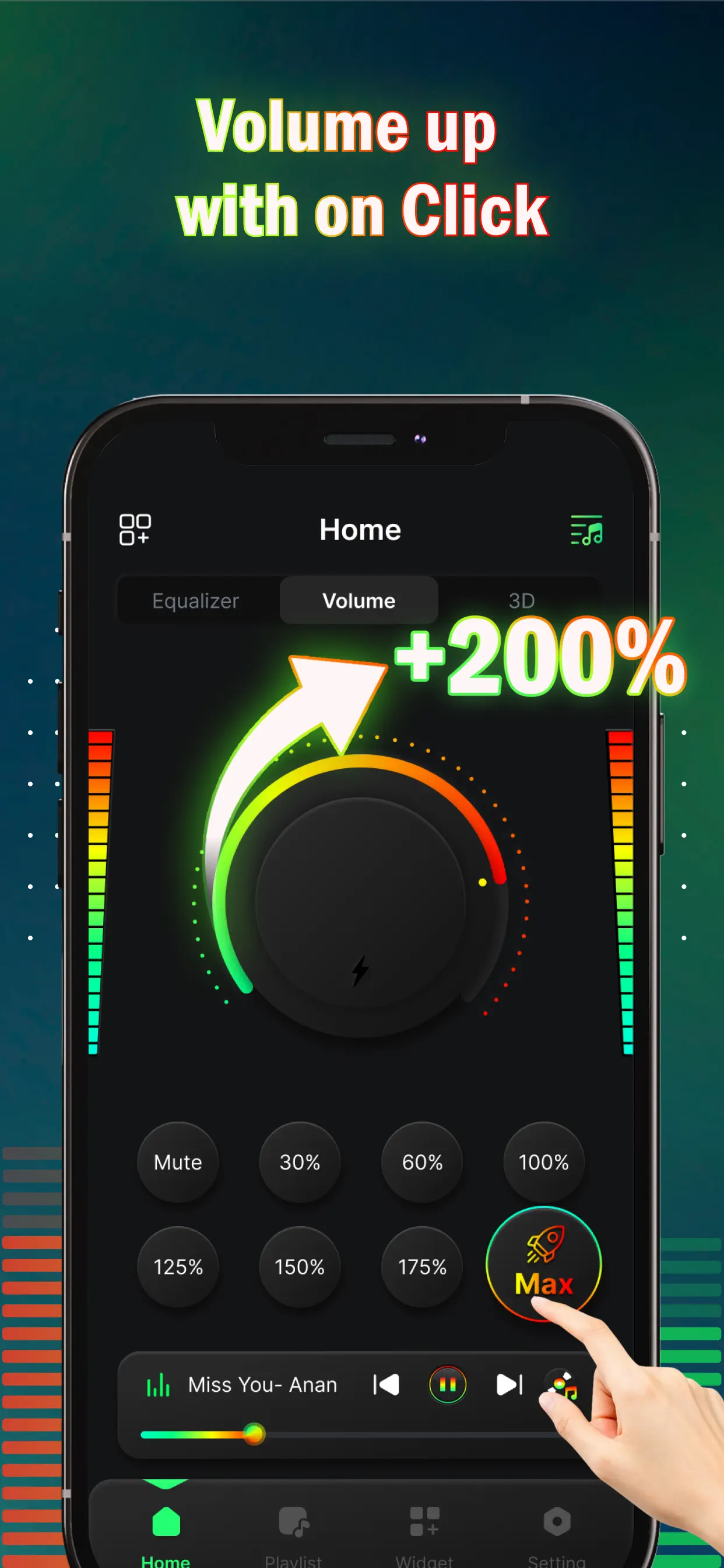 Volume Booster - EQ Amplifier App Store screenshot 2