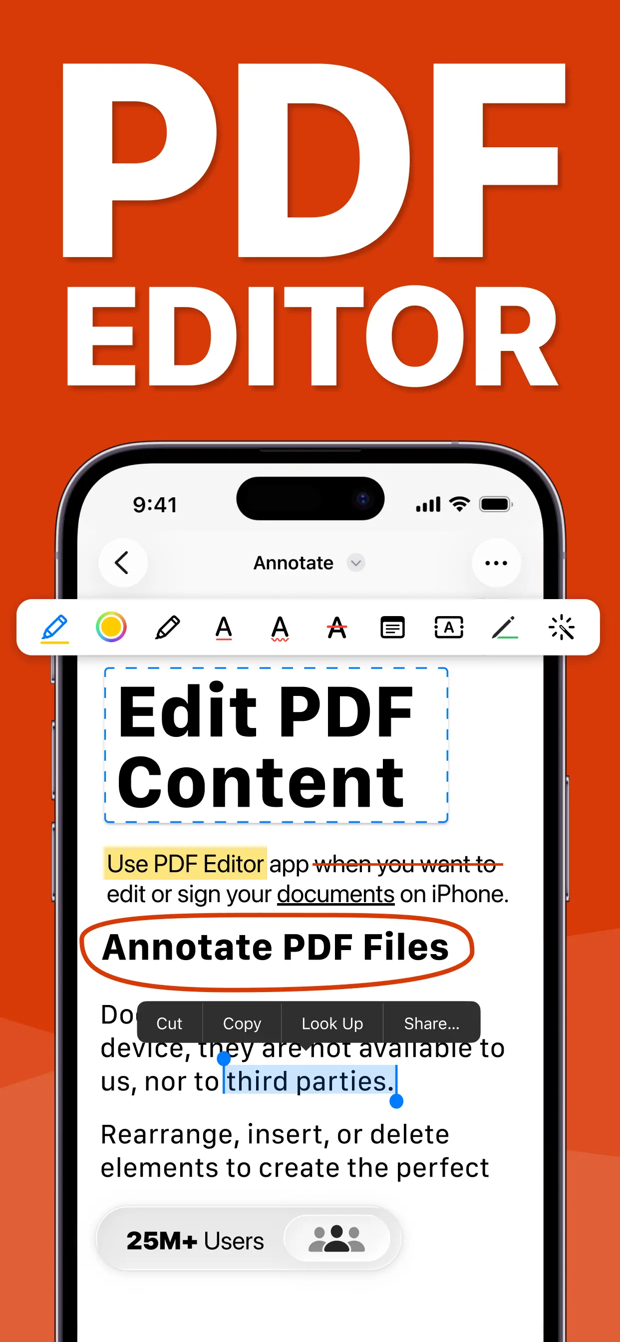 PDF Editor ® App Store screenshot 1