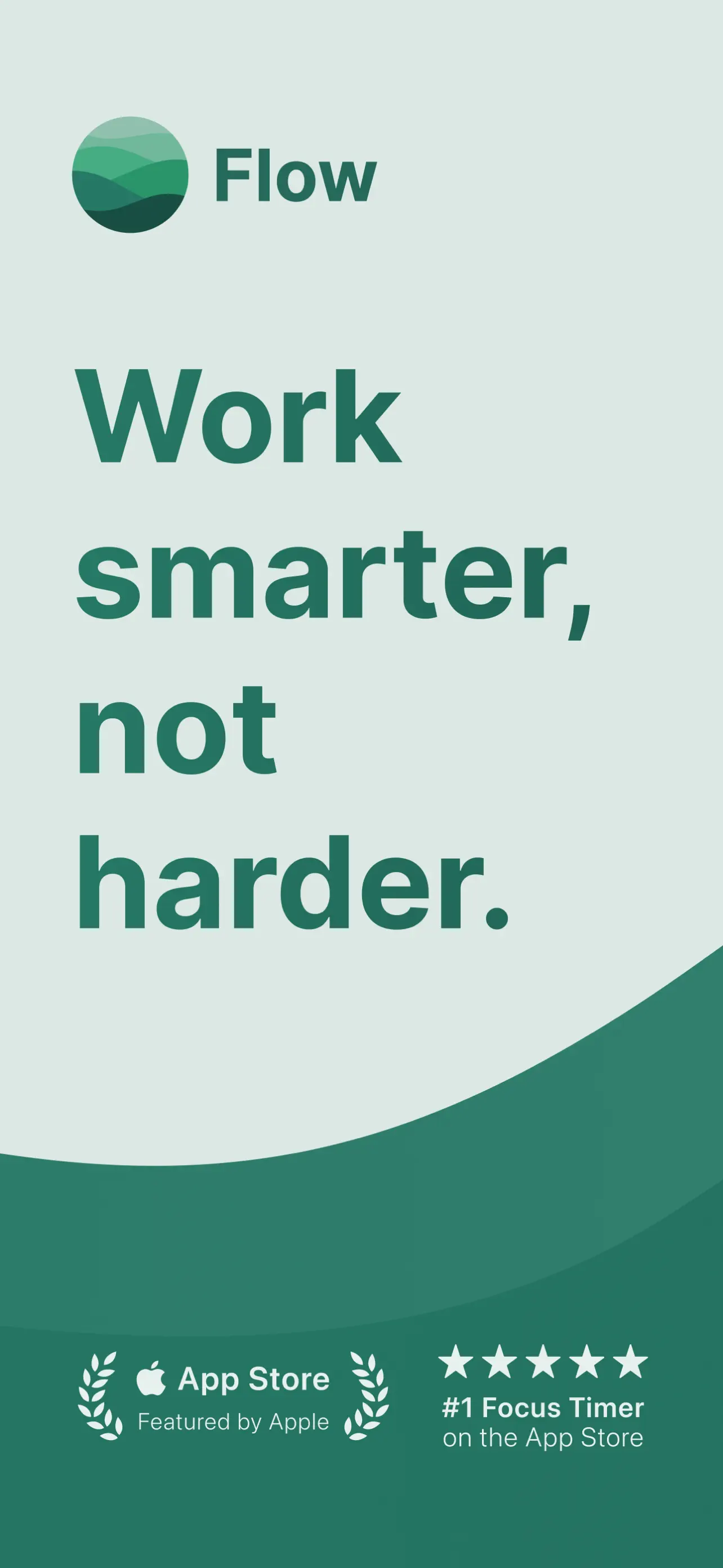 Flow: Focus & Pomodoro Timer App Store screenshot 1