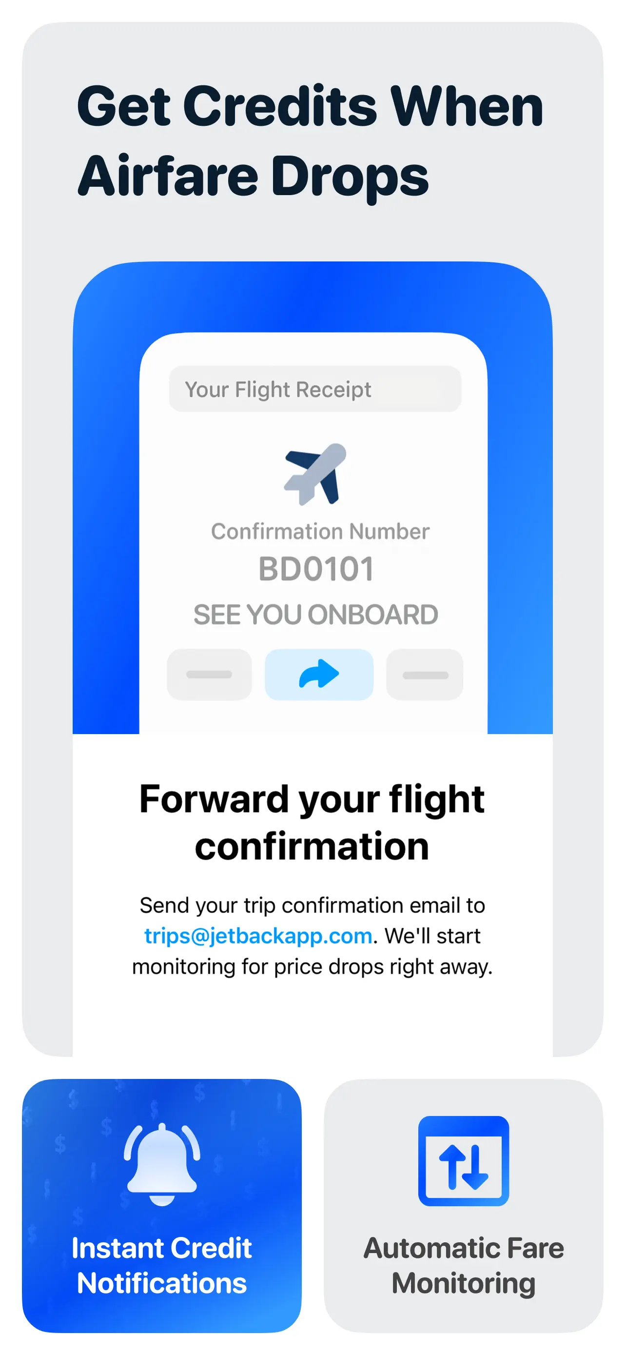 JetBack – Flight Price Savings App Store screenshot 2