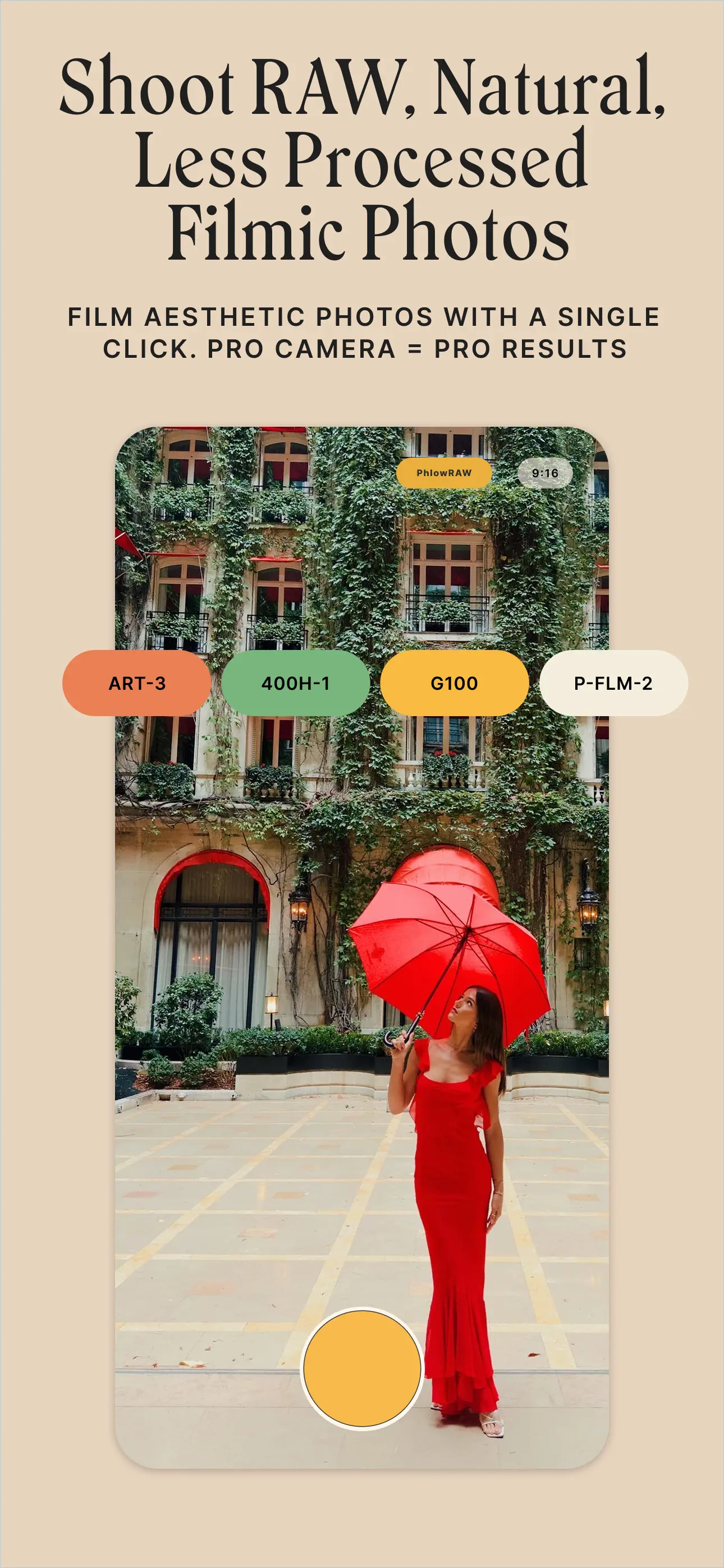 Phlow: Pro Camera Photo Editor App Store screenshot 4