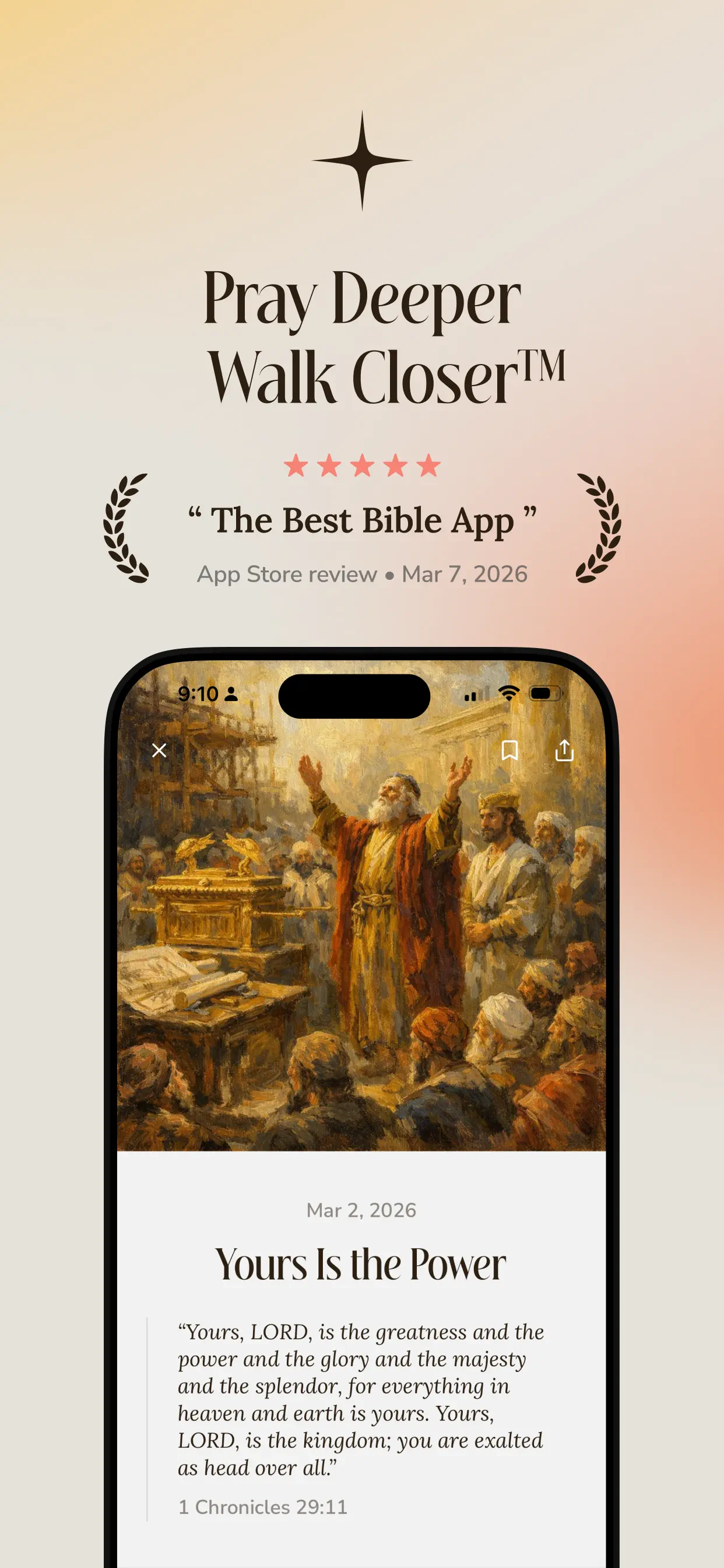 Aura: Pray Deeper, Walk Closer App Store screenshot 1