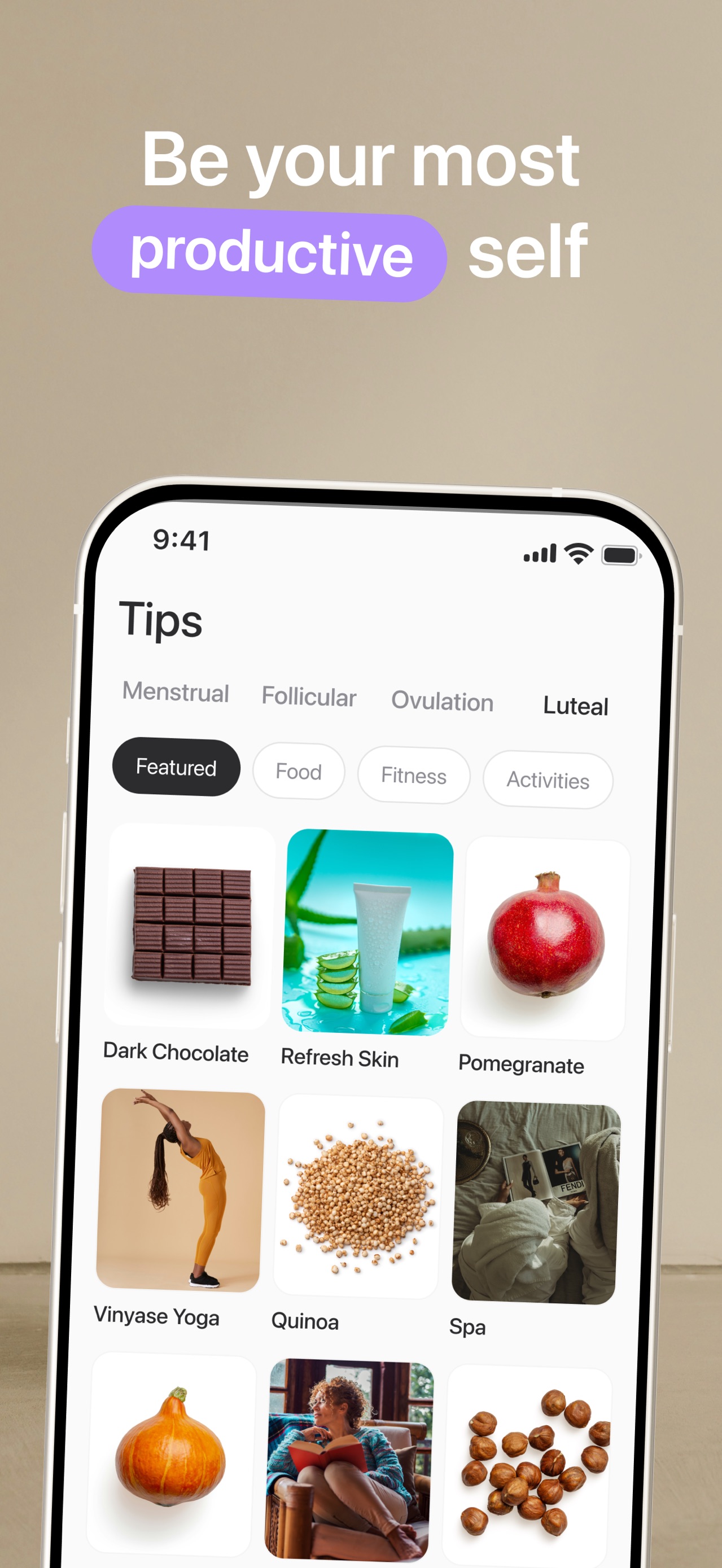 Harmony: Cycle Syncing, Period App Store screenshot 4