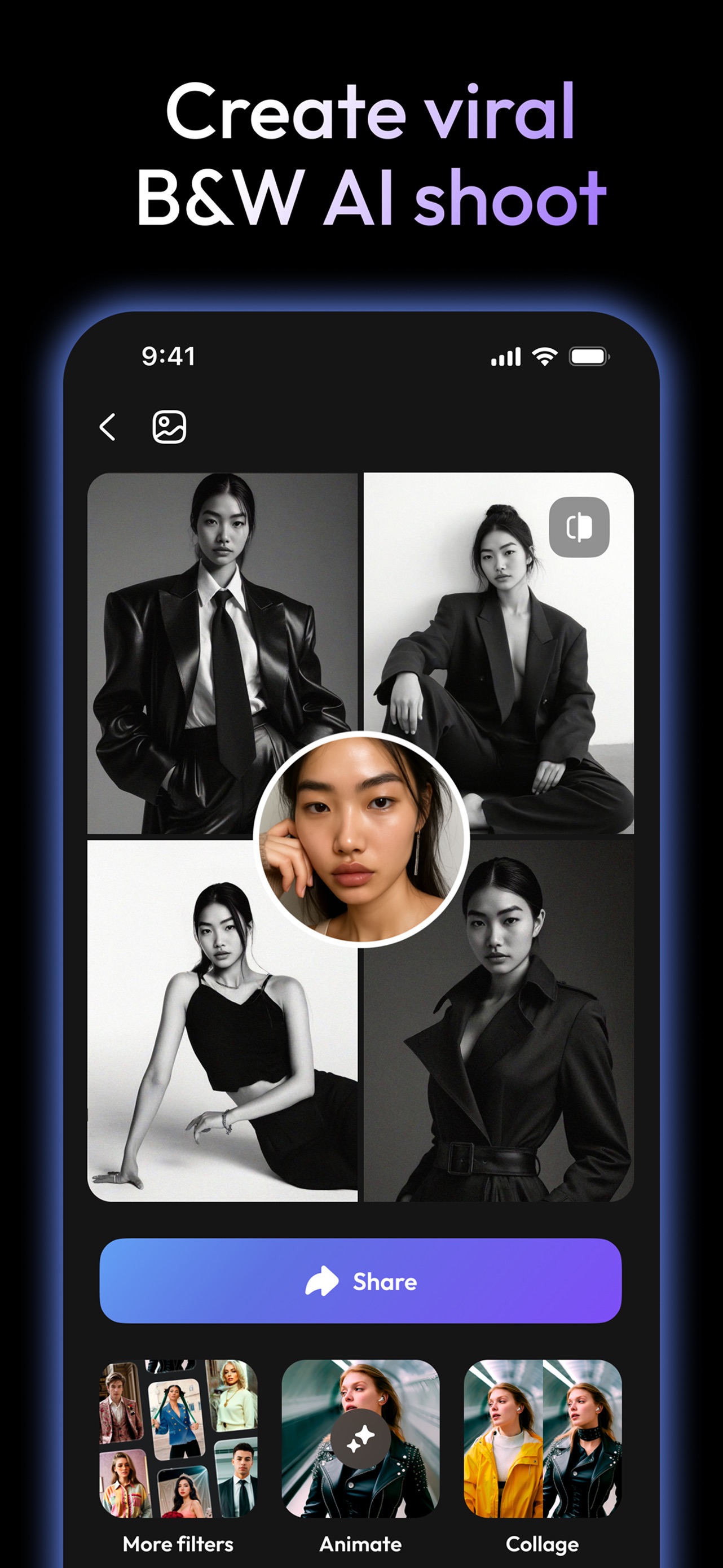 Nufa: AI Photoshoot Generator App Store screenshot 2