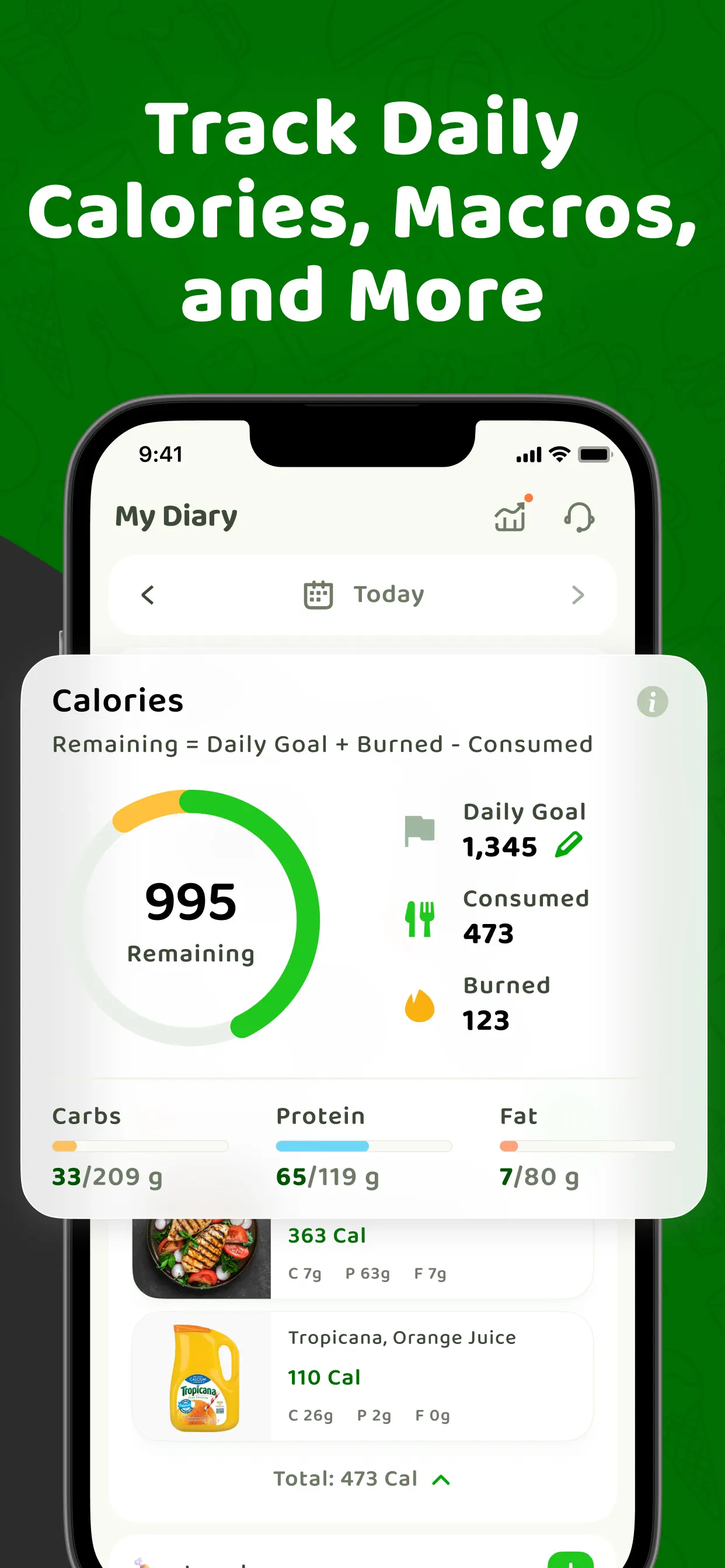 Calo: AI Food Calorie Counter App Store screenshot 2