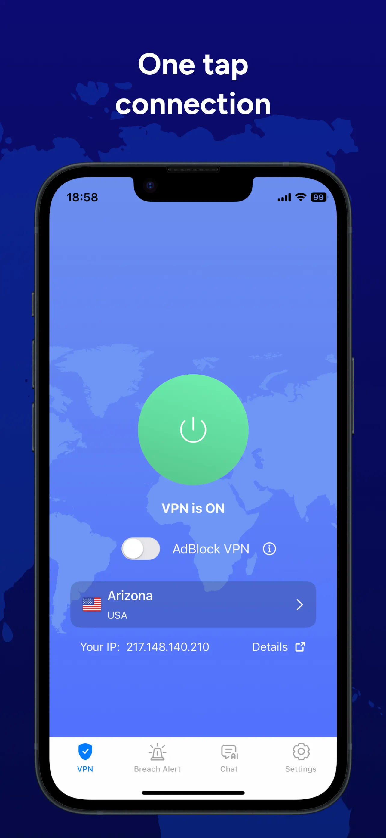 VPN Proxy Master - VeePN App Store screenshot 3