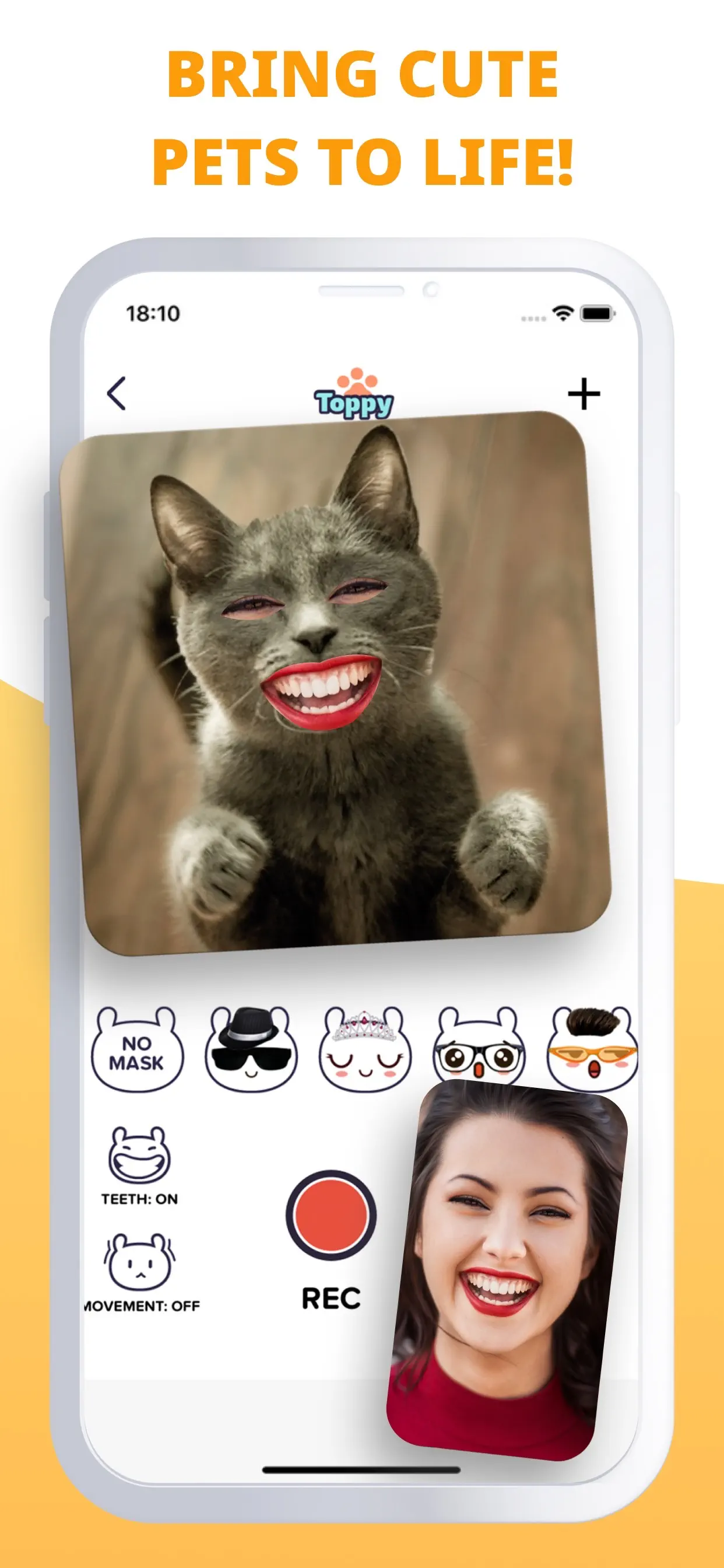 My Talking Animal & Pet App App Store screenshot 1