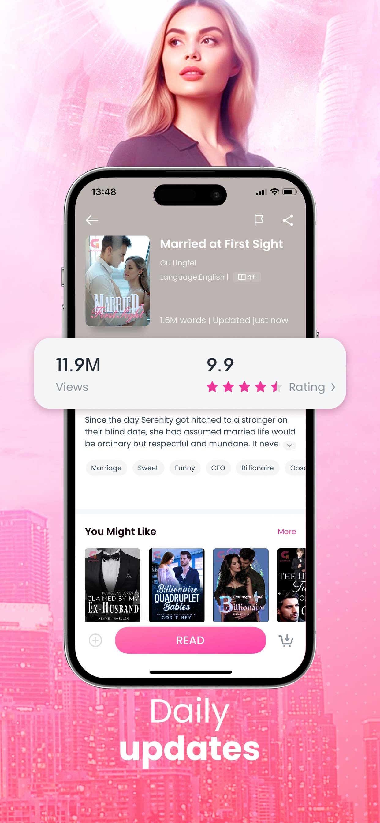 GoodNovel - Booktok, Stories App Store screenshot 1