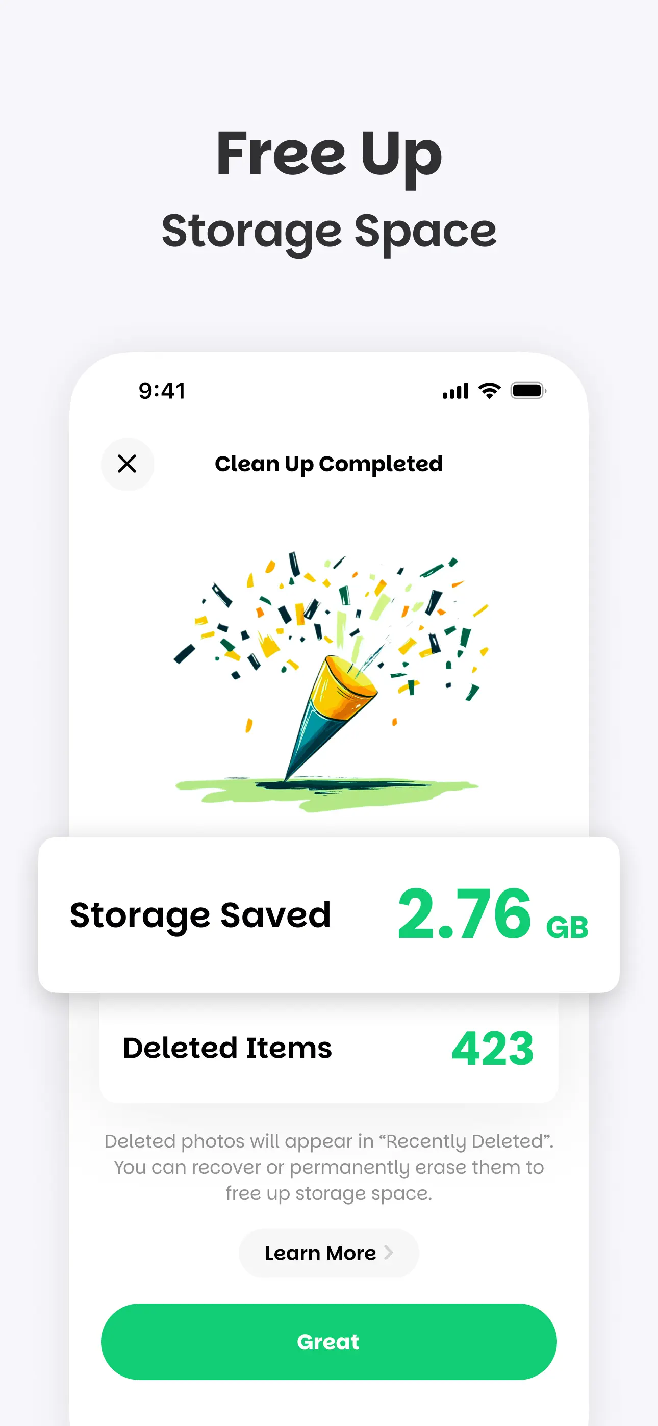 Deep Cleaner - Phone Cleaning App Store screenshot 3