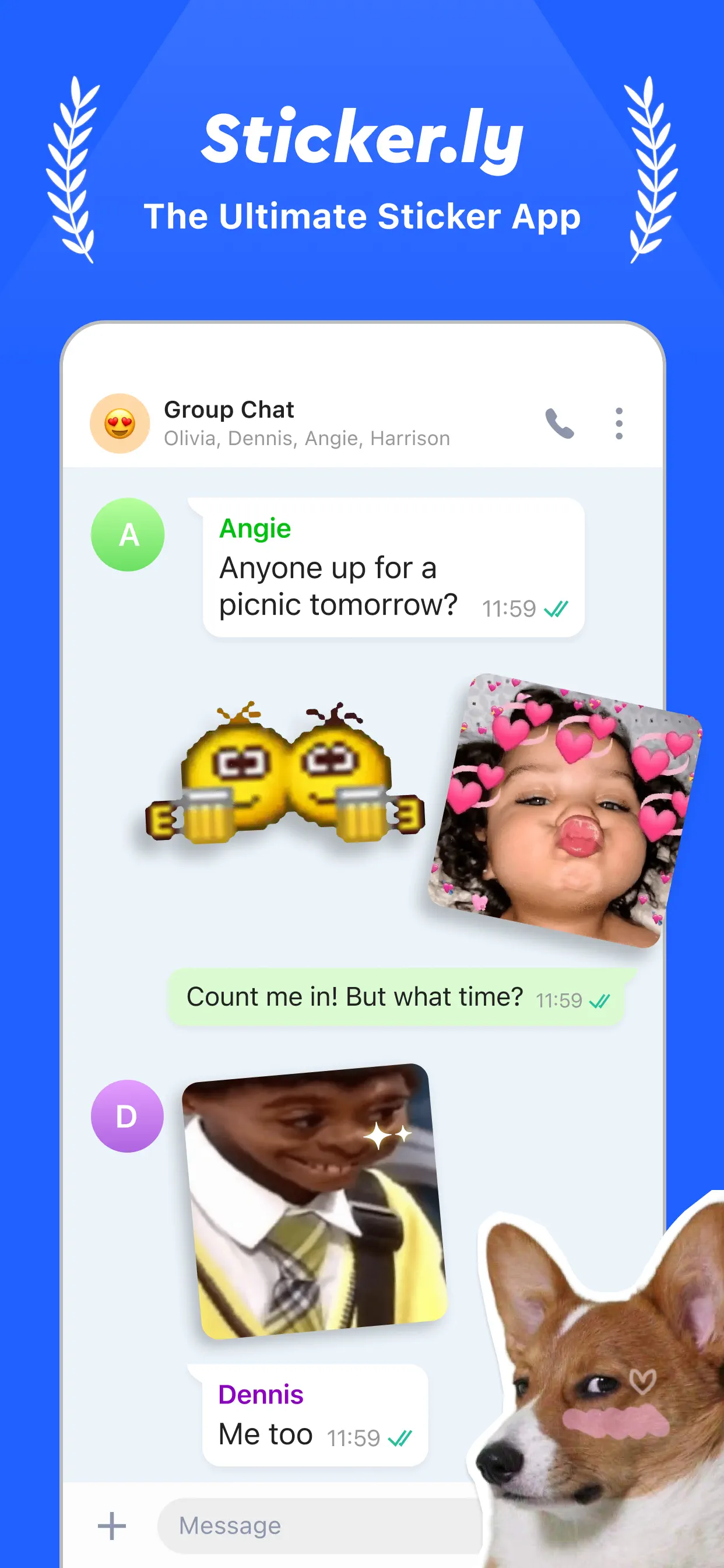 Sticker.ly - Sticker Maker App Store screenshot 1