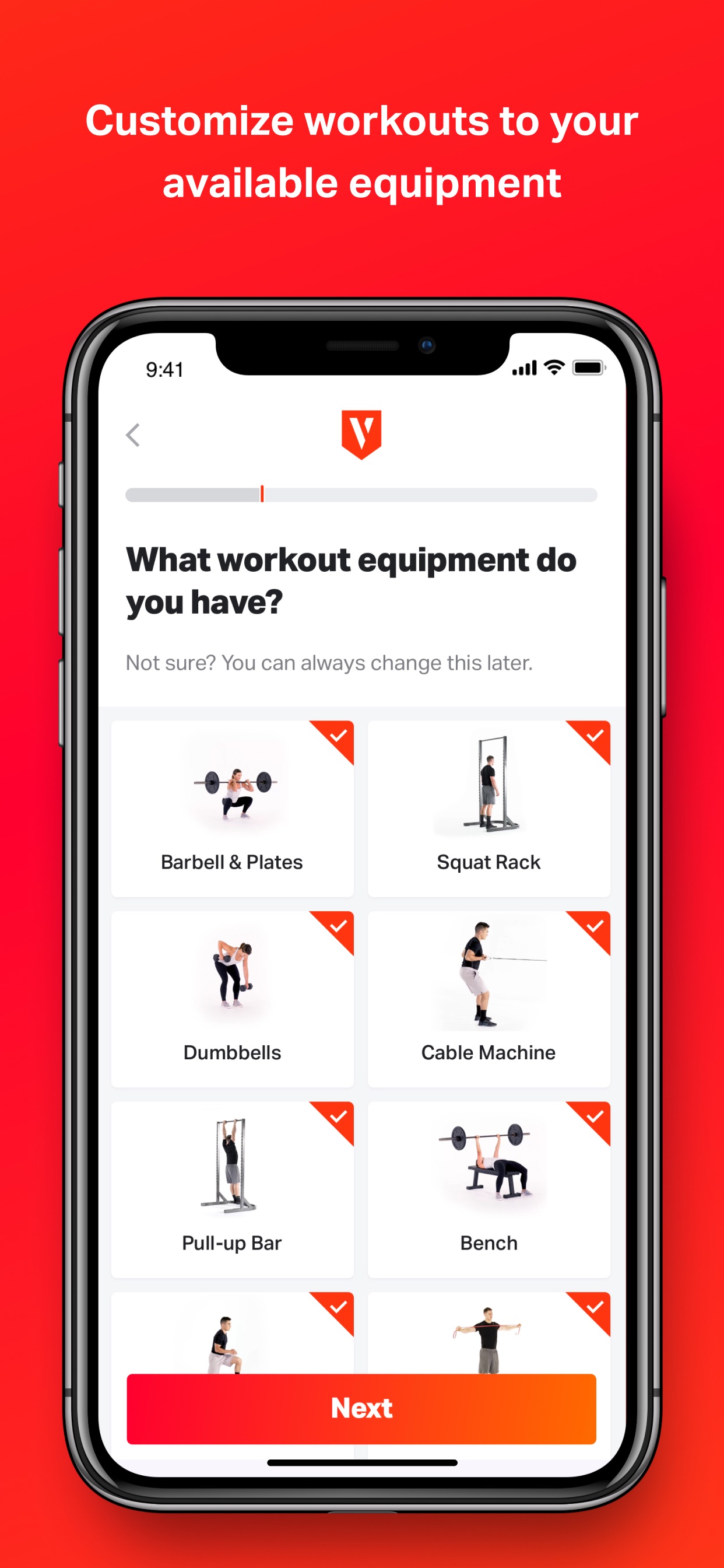 Volt: Gym & Home Workout Plans App Store screenshot 2