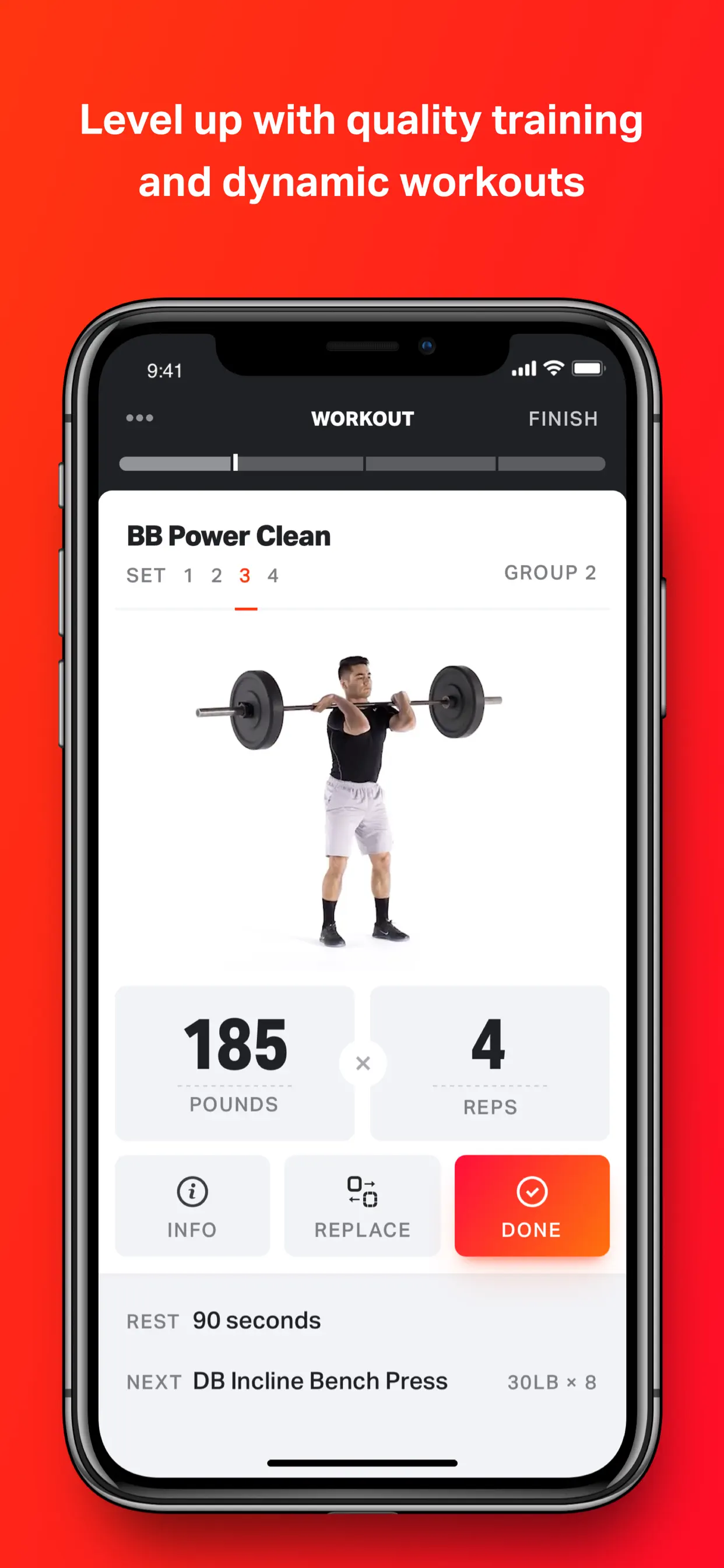 Volt: Gym & Home Workout Plans App Store screenshot 3
