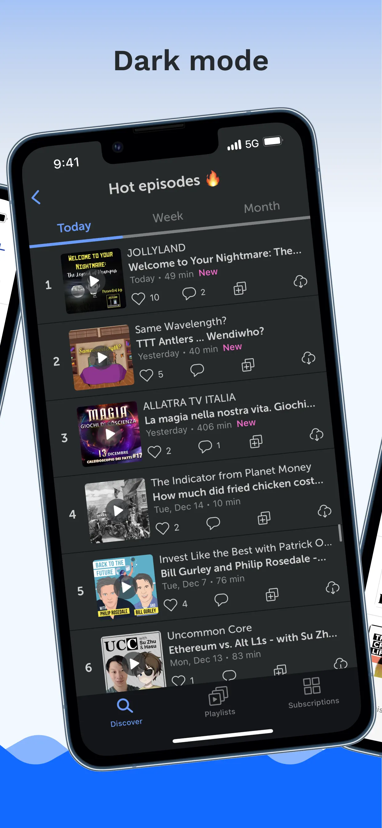 Breaker—The social podcast app App Store screenshot 4