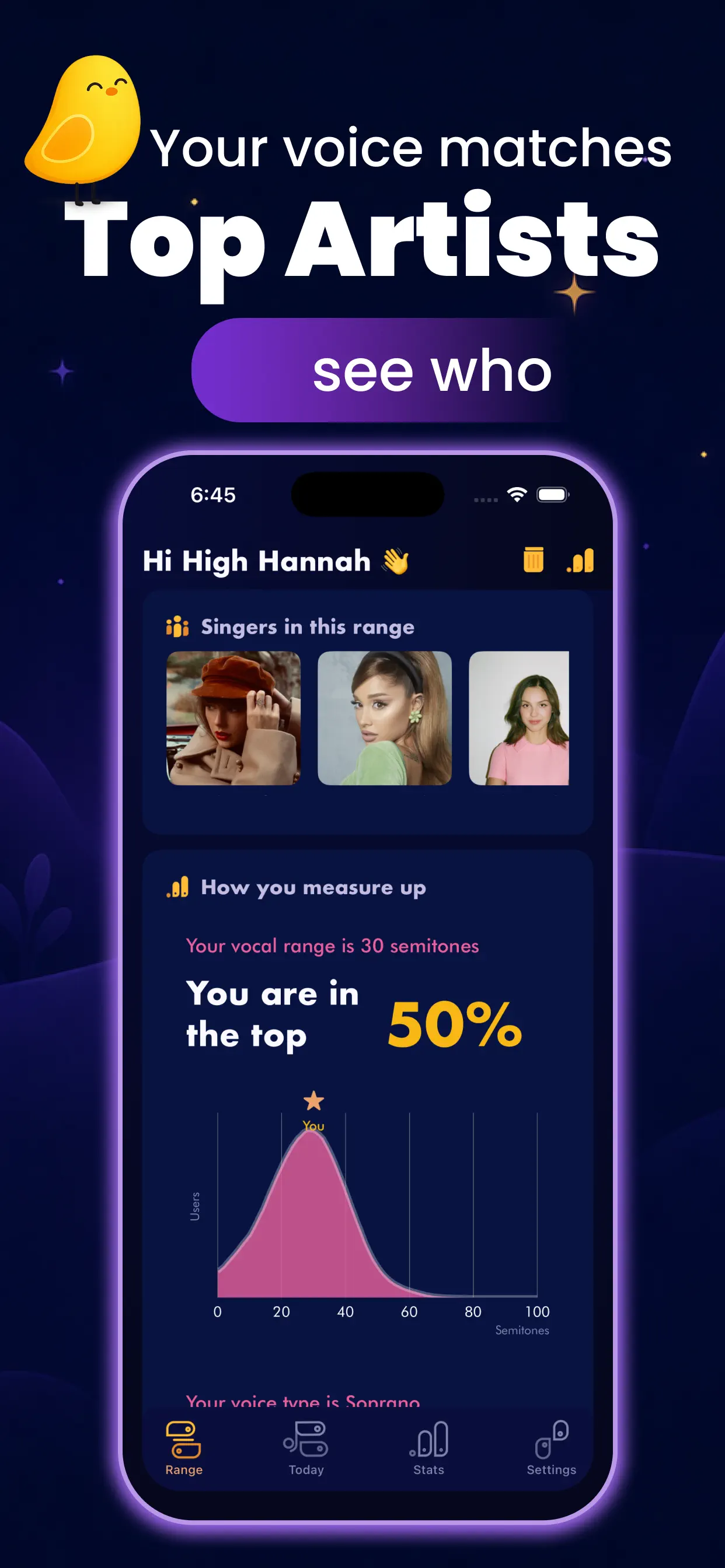 Vocal Range Finder - Sing Whiz App Store screenshot 3
