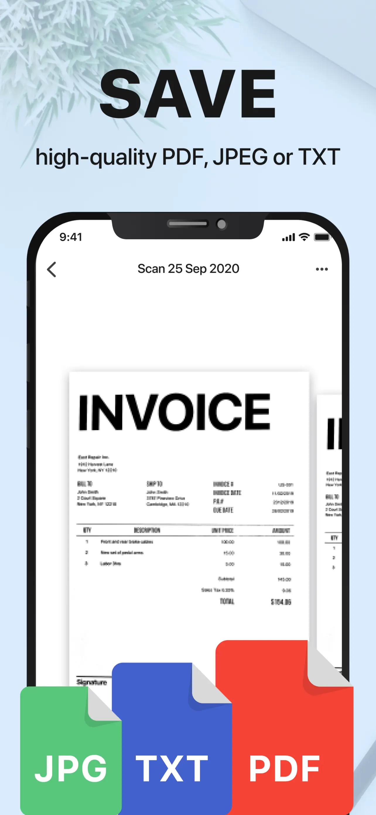 xScan : Document Scanner App App Store screenshot 2
