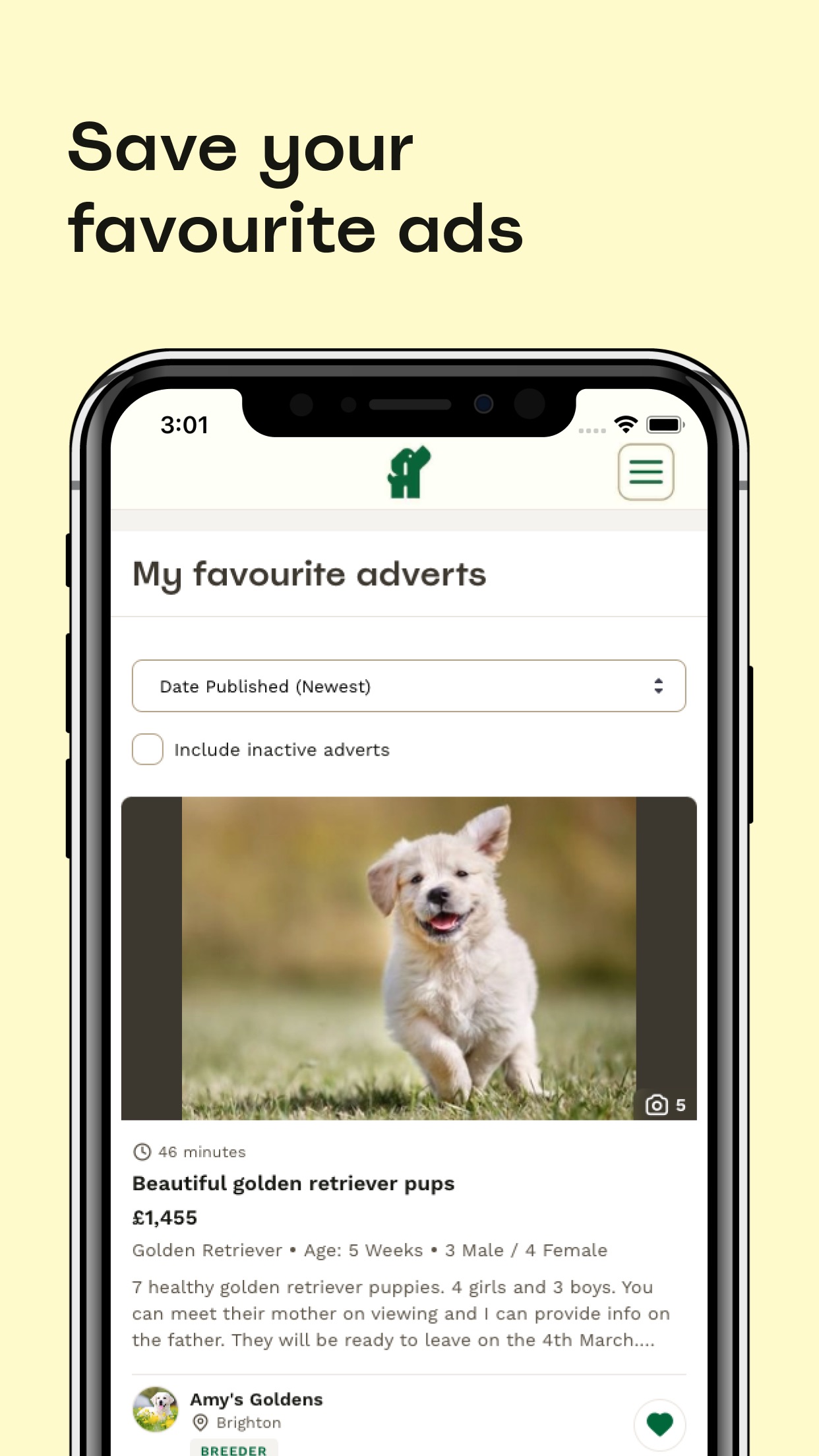 Pets4Homes: Dogs, Cats, Pets App Store screenshot 1