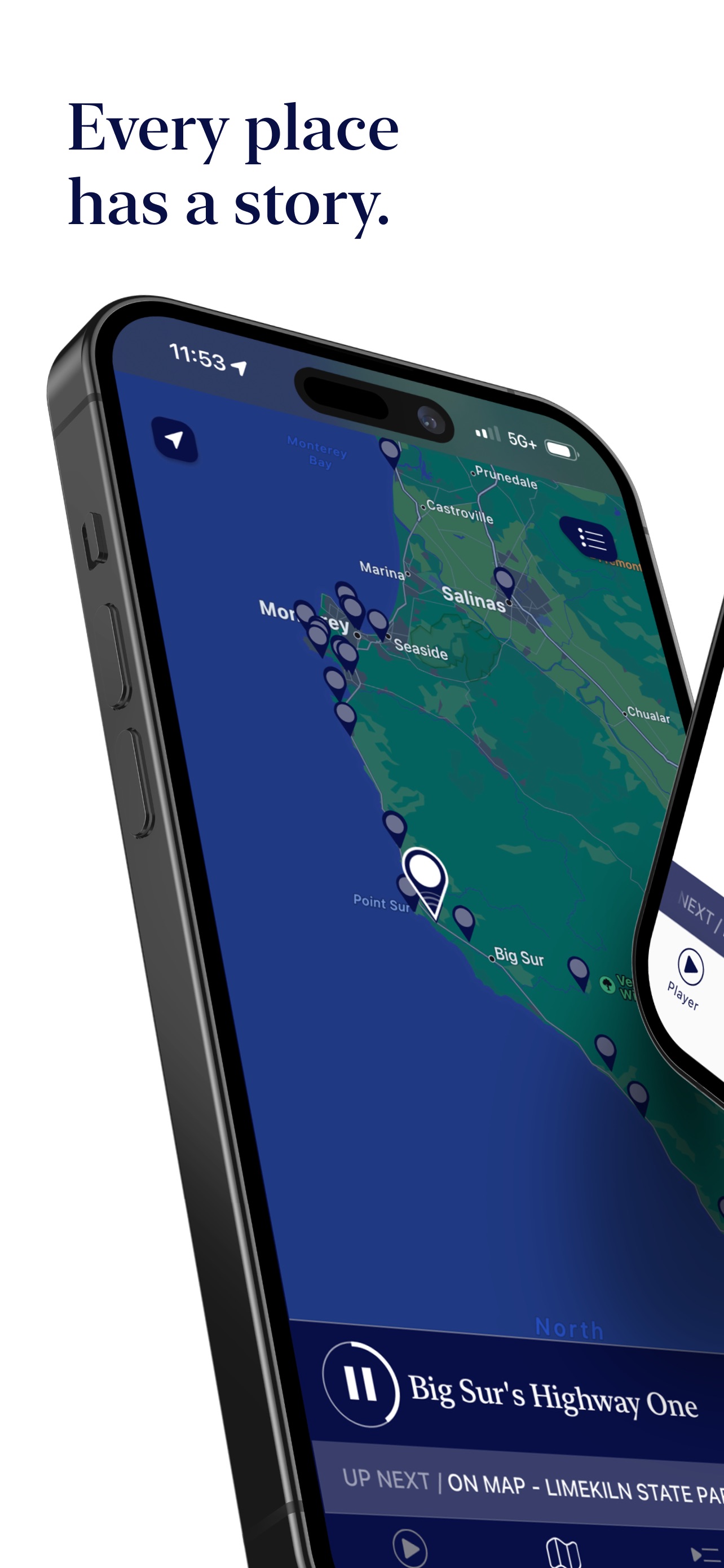 Autio: Road Trip & Travel App App Store screenshot 1