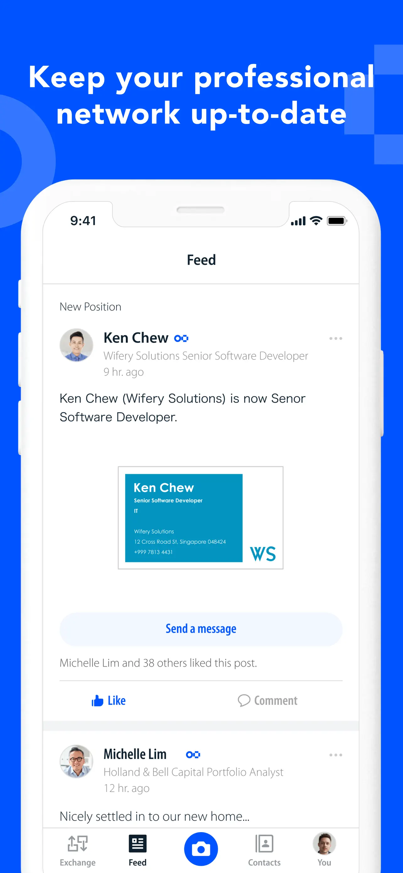 Eight: Business Card Manager App Store screenshot 2