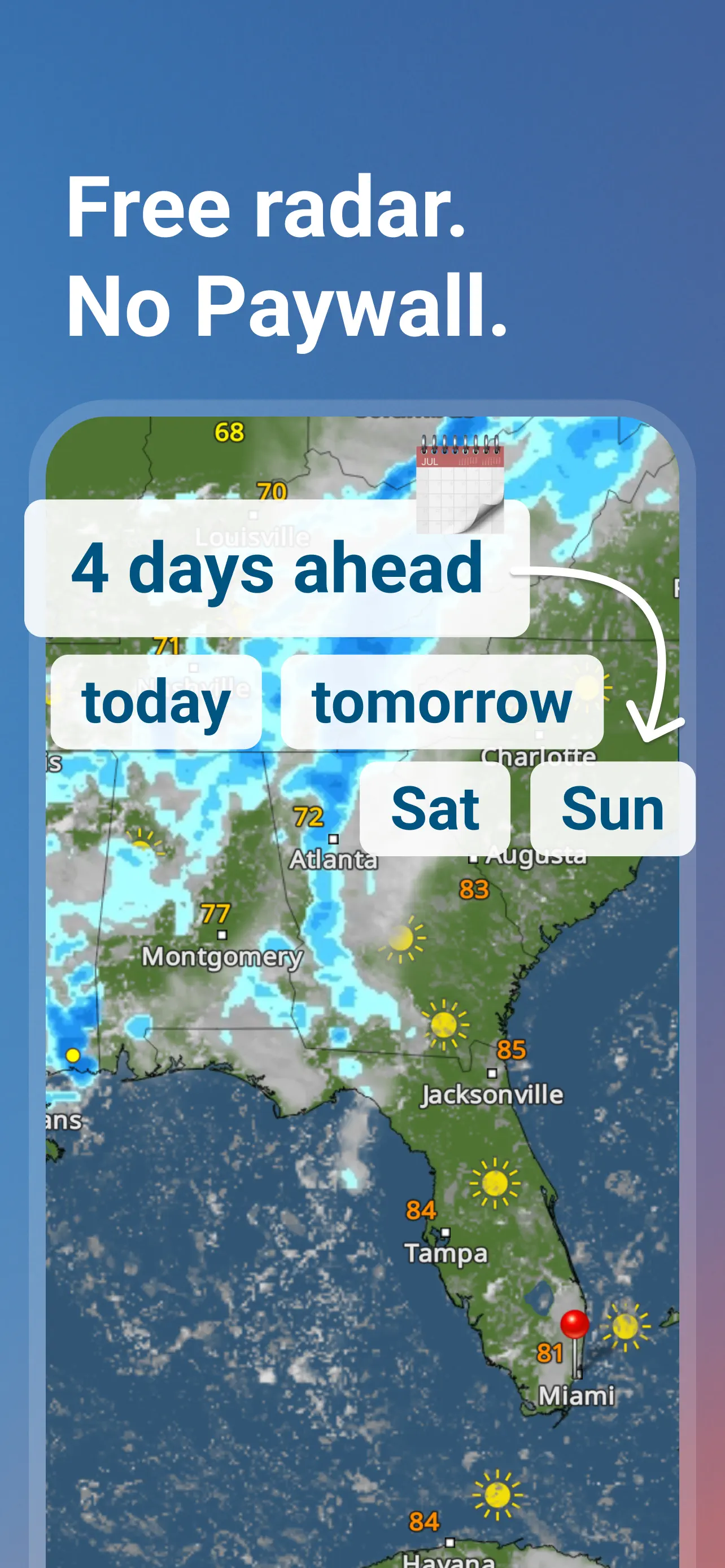 Weather & Radar App Store screenshot 3