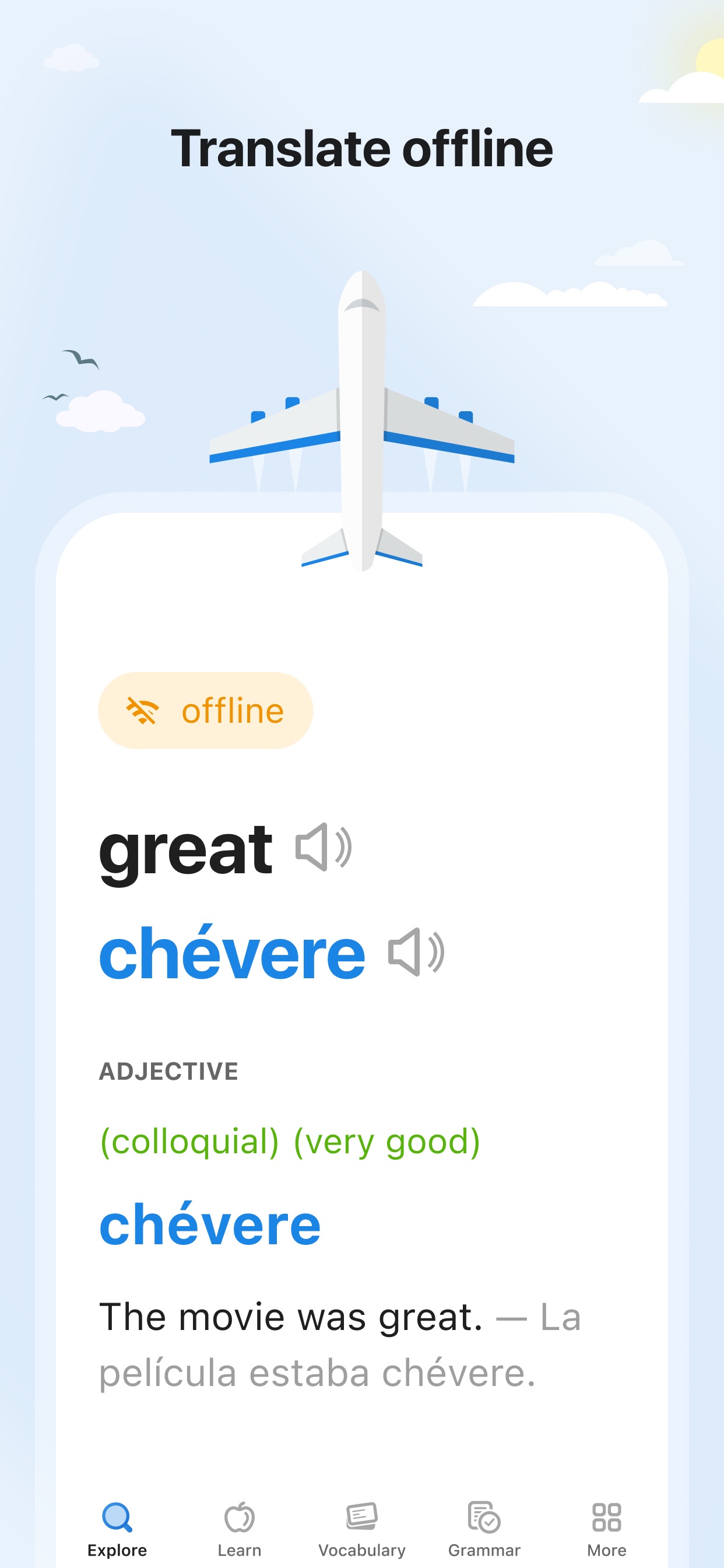 SpanishDictionary.com Learning App Store screenshot 2