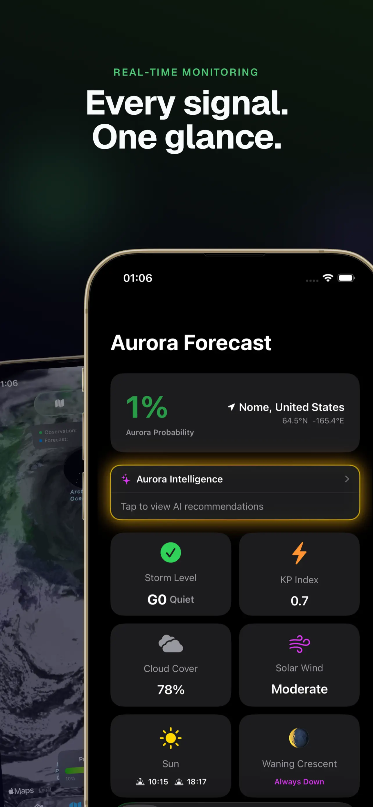Aurora Forecast. App Store screenshot 3
