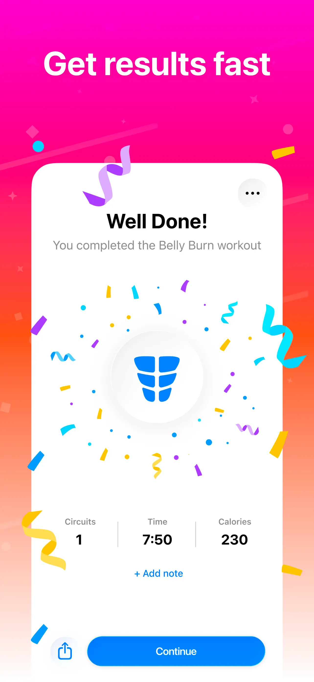 Seven: 7 Minute Workout App Store screenshot 1