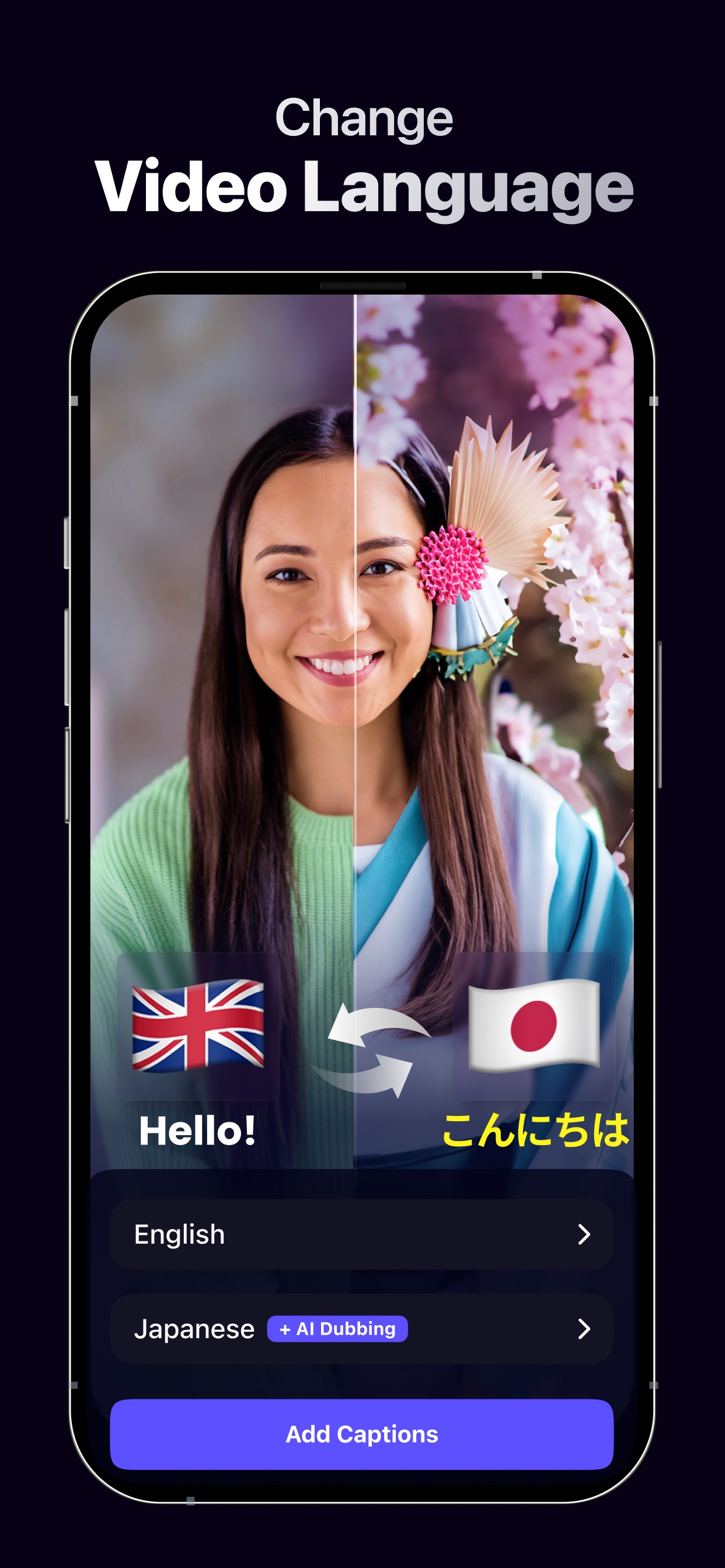 Captions AI for Videos - Dubs App Store screenshot 3