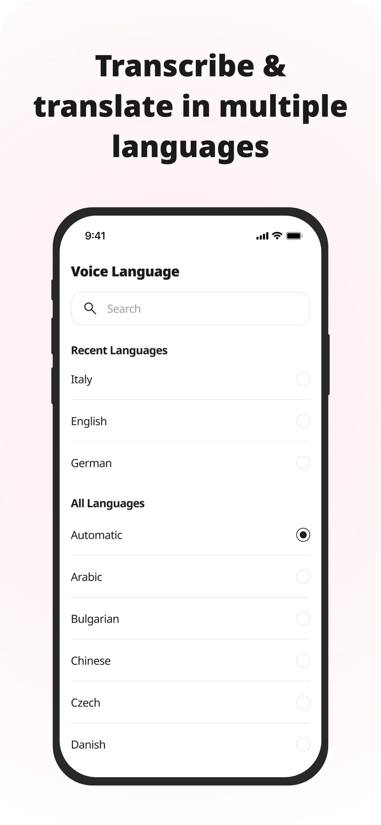 SpeakApp AI: Voice Notes App Store screenshot 4