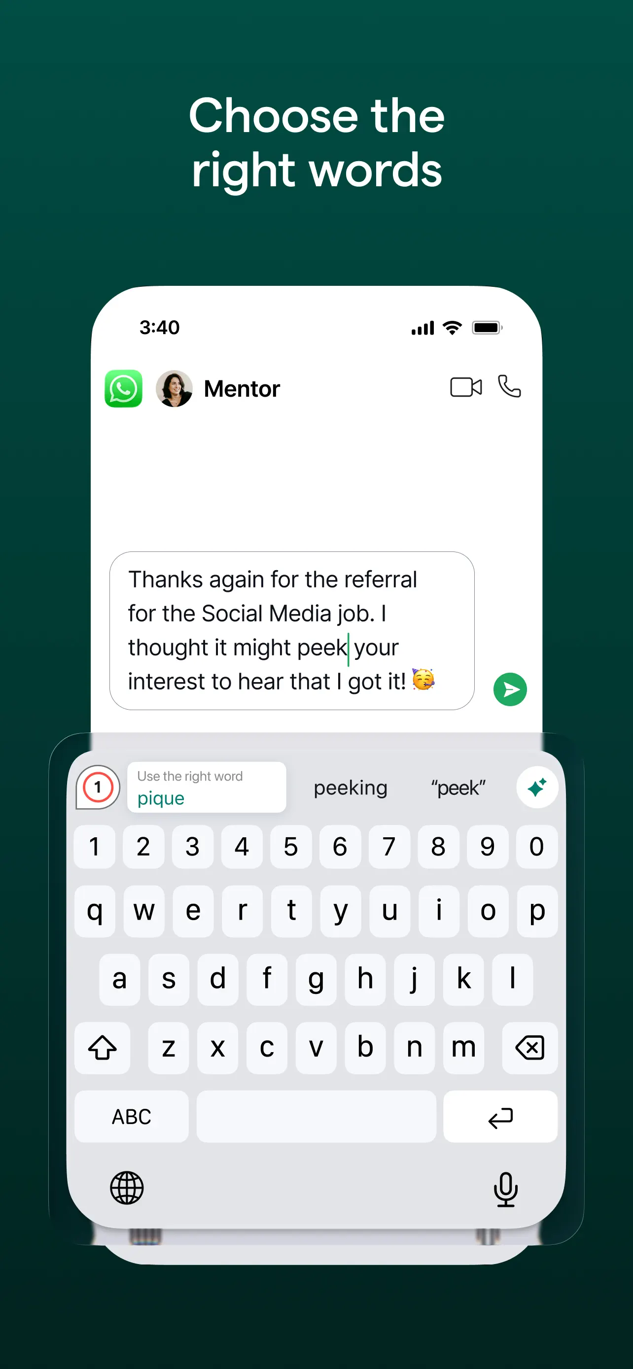 Grammarly: AI Keyboard & Notes App Store screenshot 3