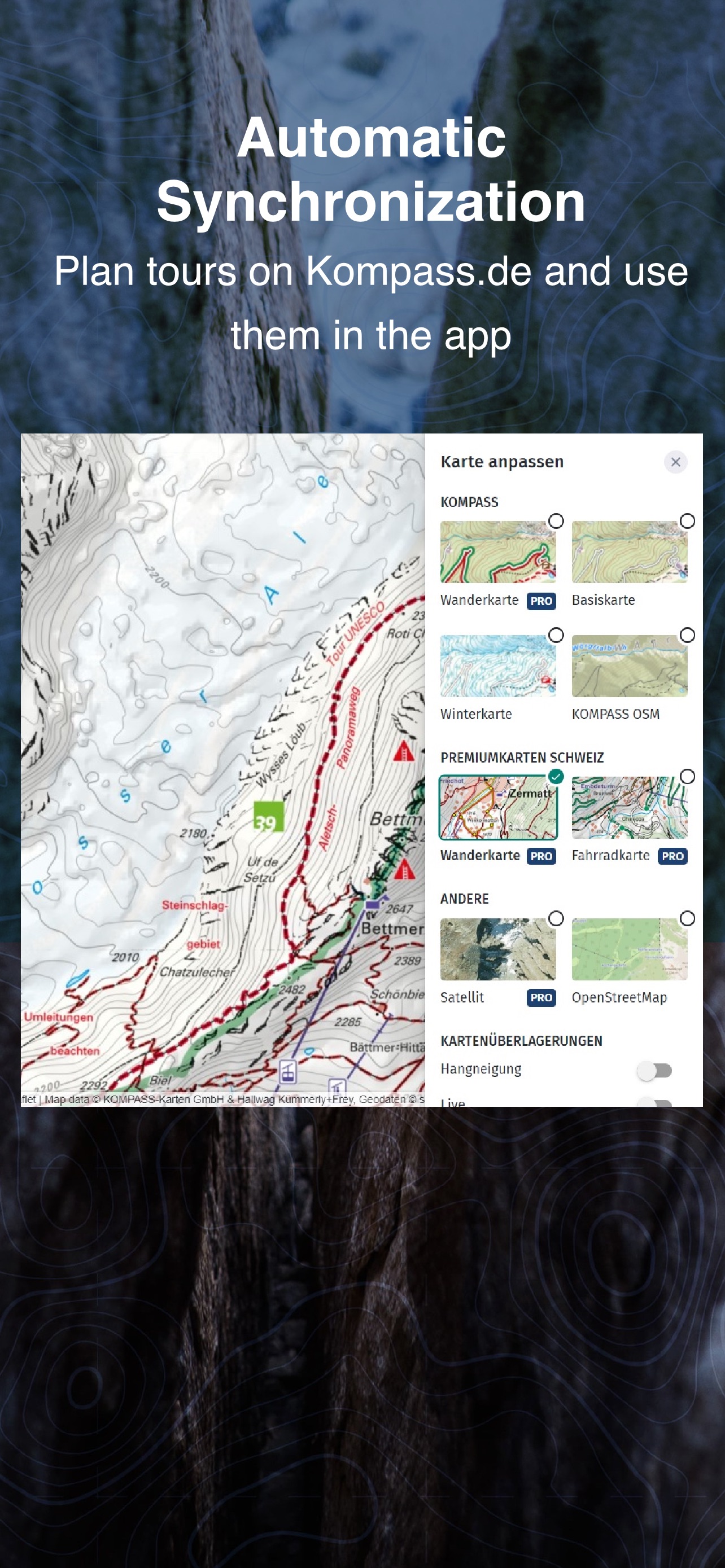 KOMPASS Outdoor & Hiking Maps App Store screenshot 3