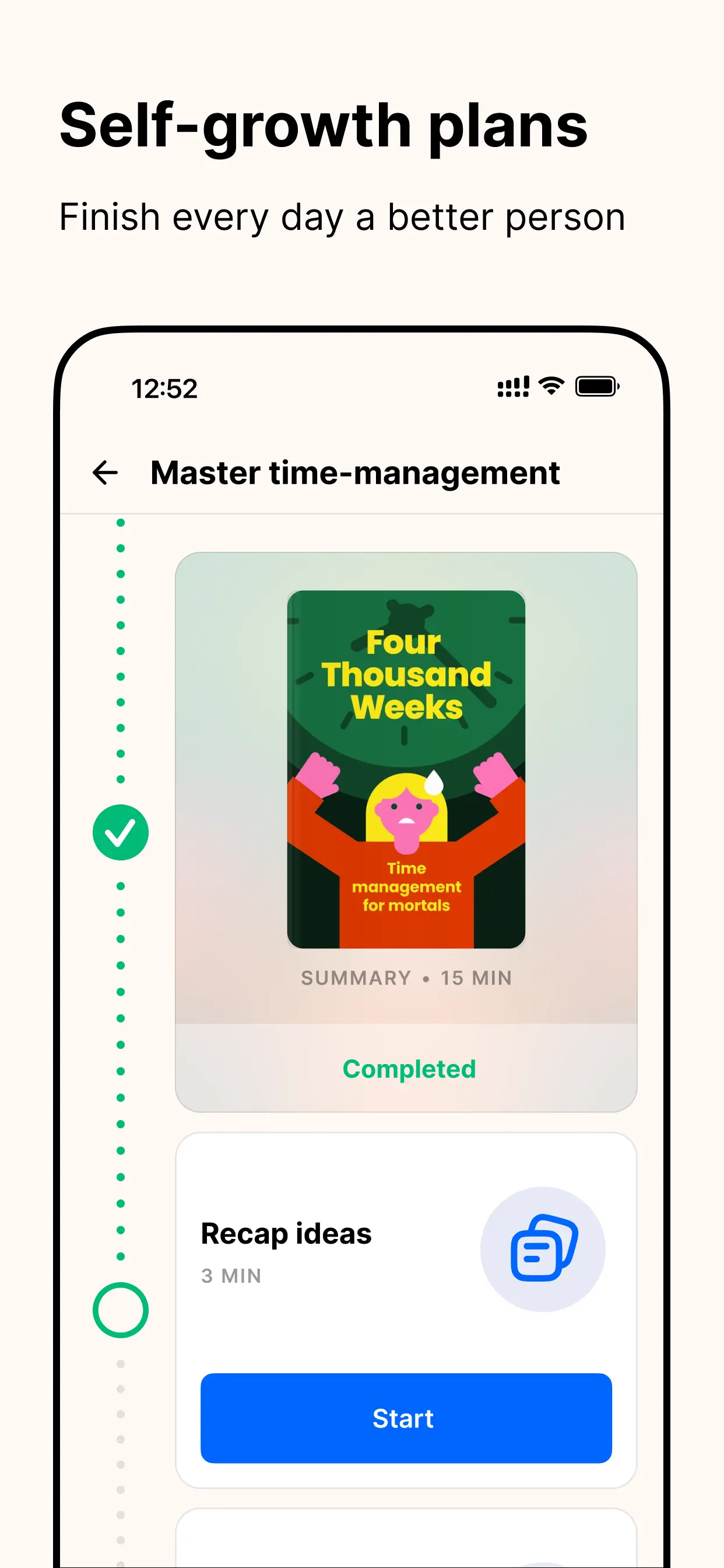 Headway - Daily Micro Learning App Store screenshot 4
