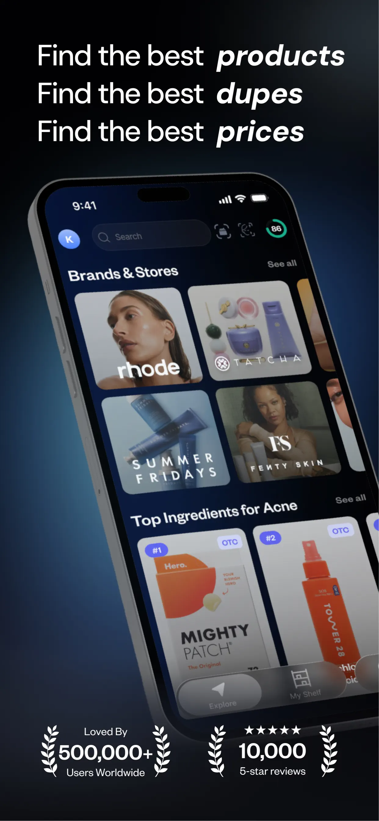 Thea - #1 Beauty App App Store screenshot 1