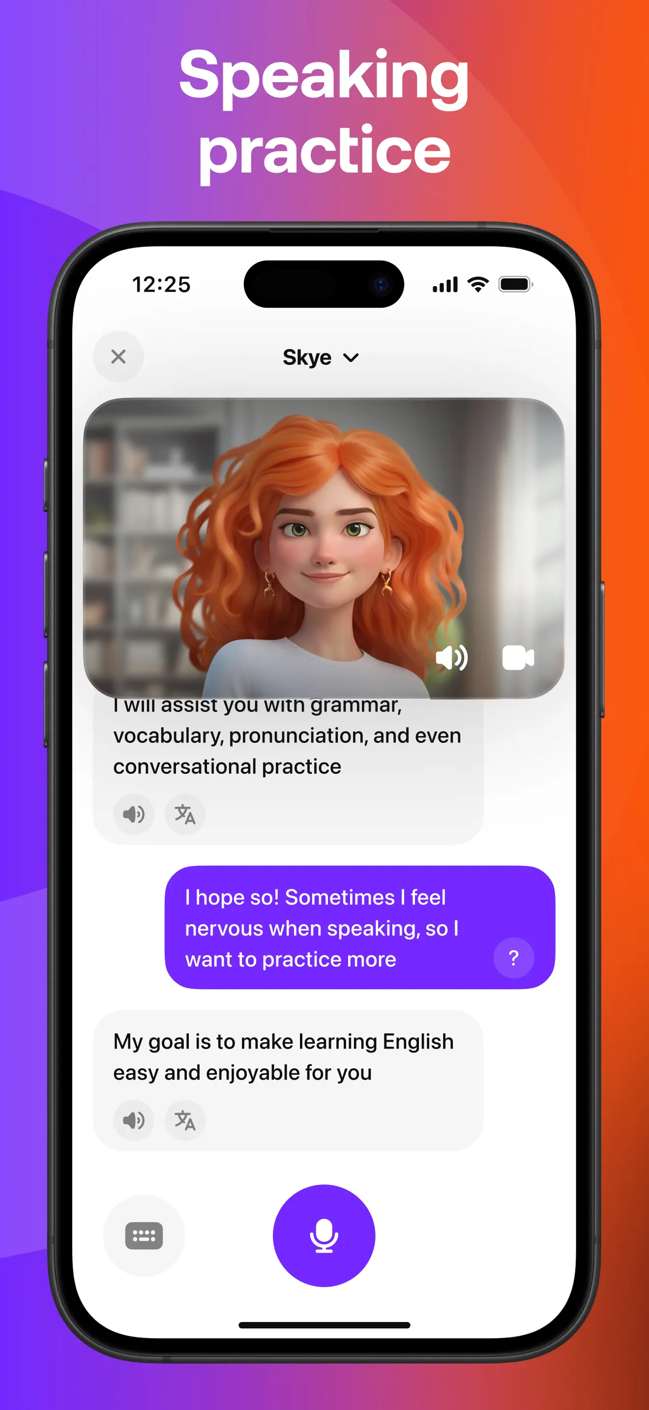 Praktika – AI Language Tutor App Store screenshot 3
