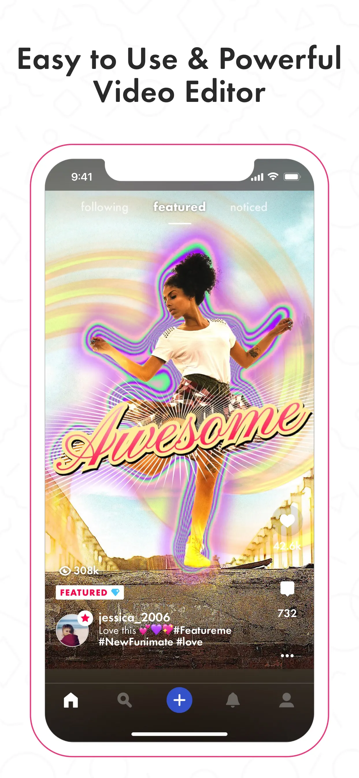 Funimate Video & Motion Editor App Store screenshot 1