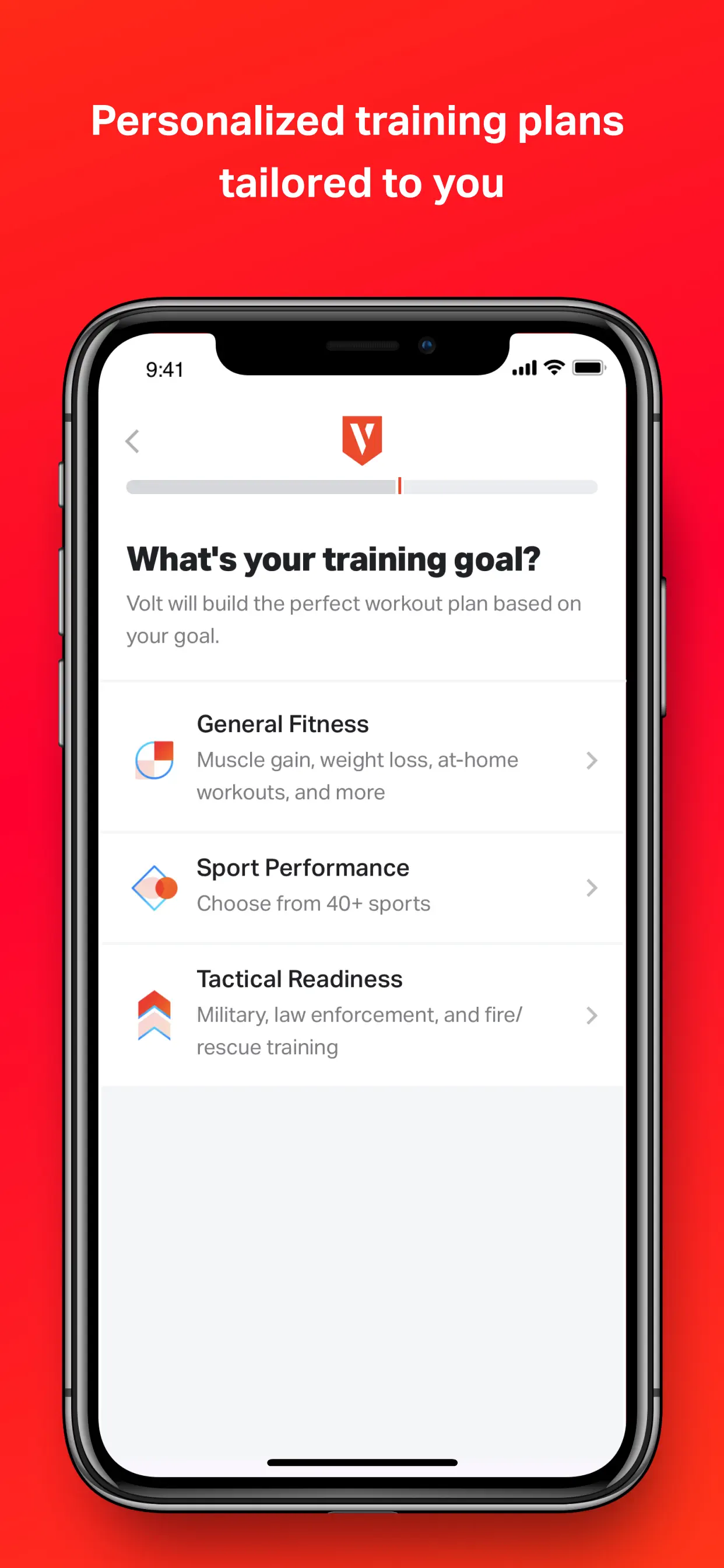 Volt: Gym & Home Workout Plans App Store screenshot 4