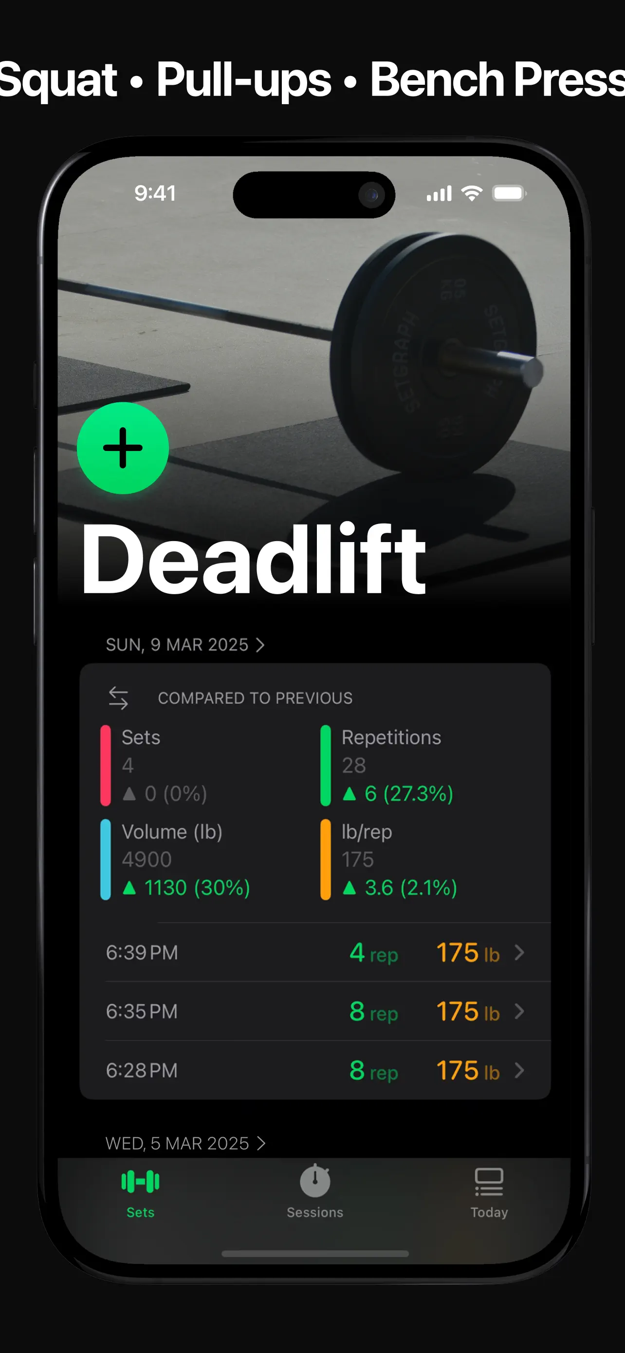 Setgraph: Gym Workout Tracker App Store screenshot 3