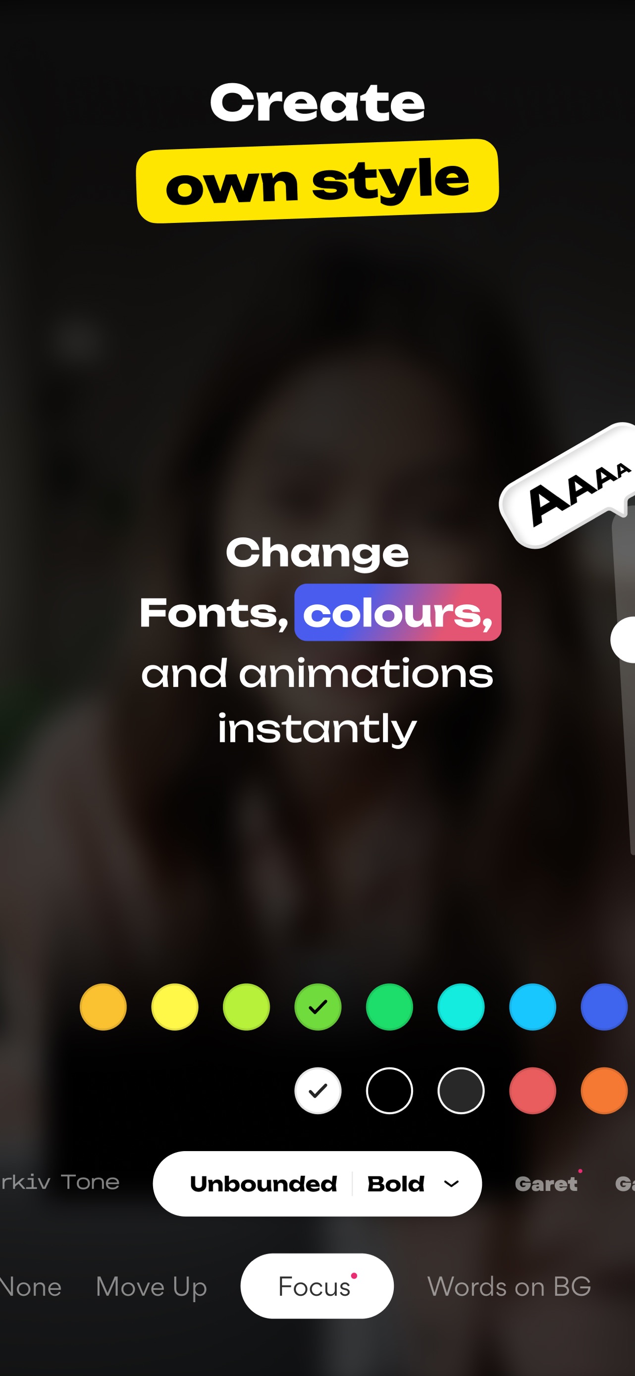Liro: AI Video Caption Editor App Store screenshot 2