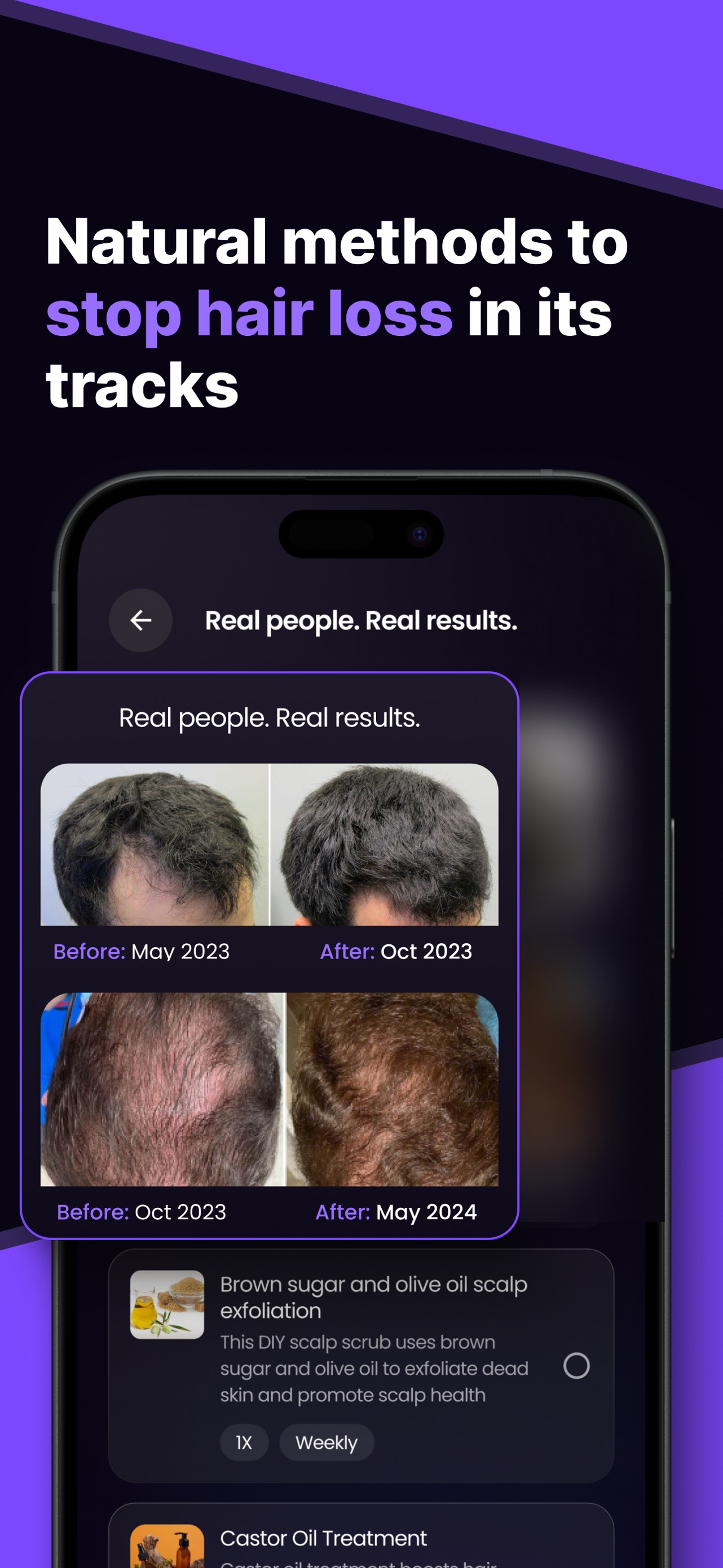 Hair Snap Health & Style Scan App Store screenshot 1