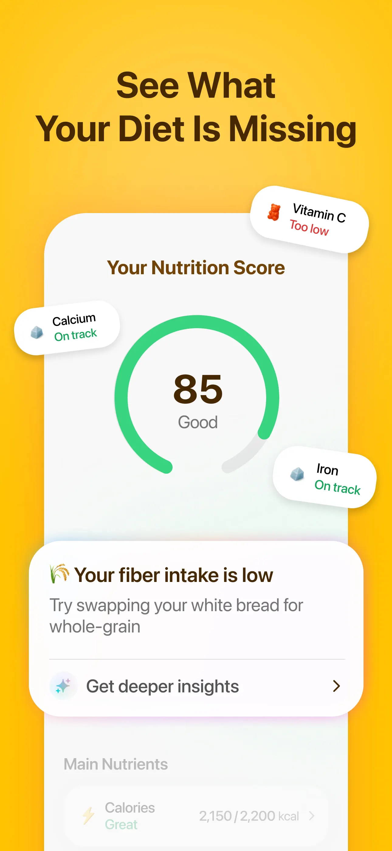 Fitia: Calorie Counter & Diet App Store screenshot 4