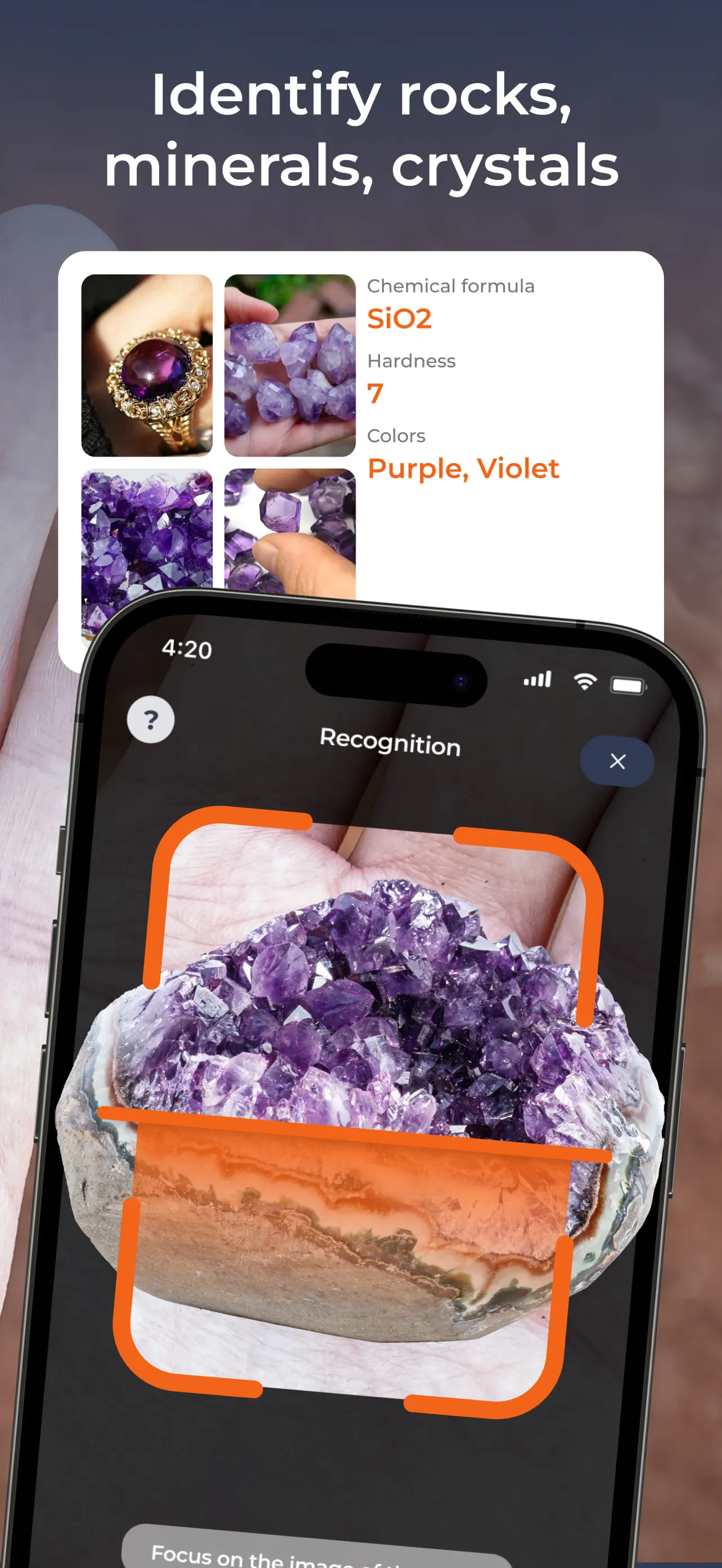 Stone Identifier: Rock Scanner App Store screenshot 2