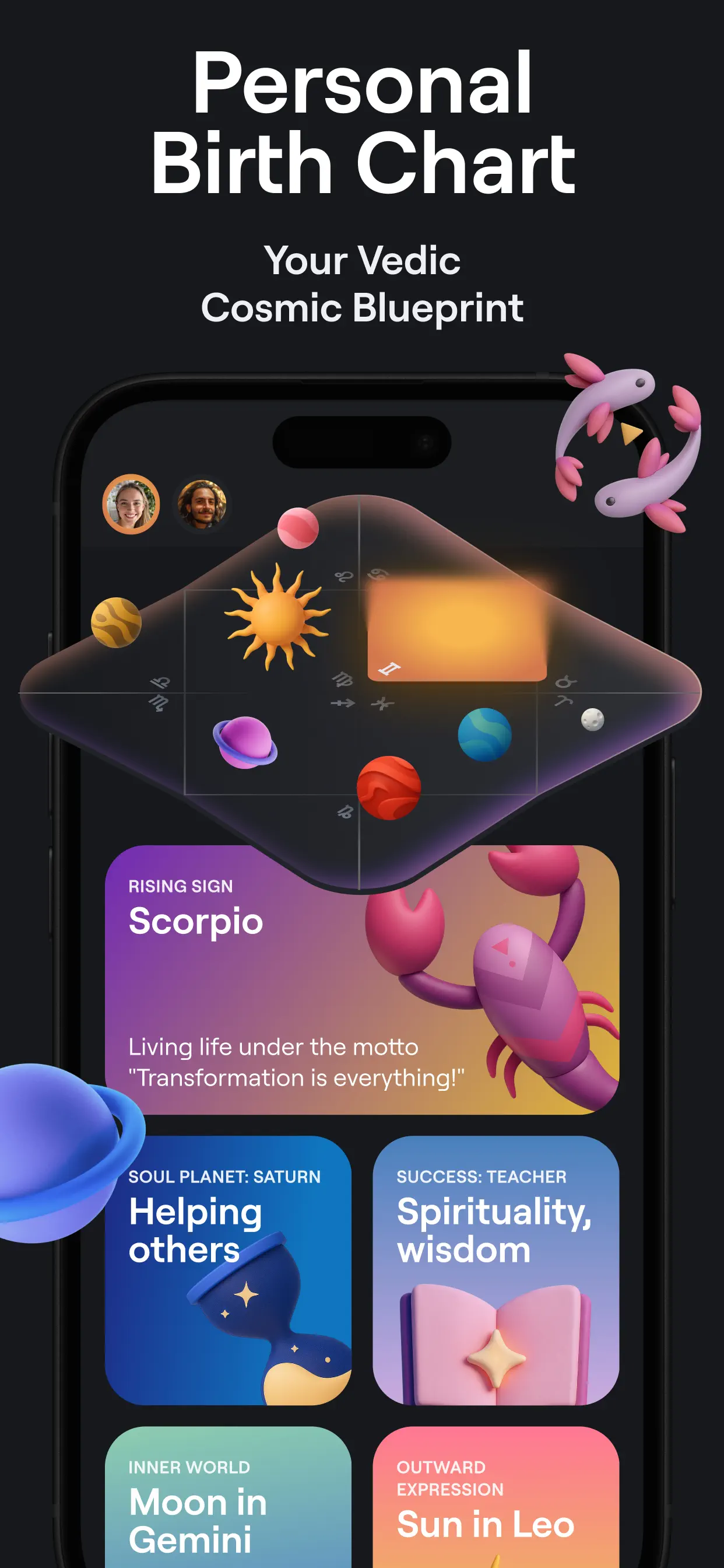 Moonly: Moon Phases & Calendar App Store screenshot 2