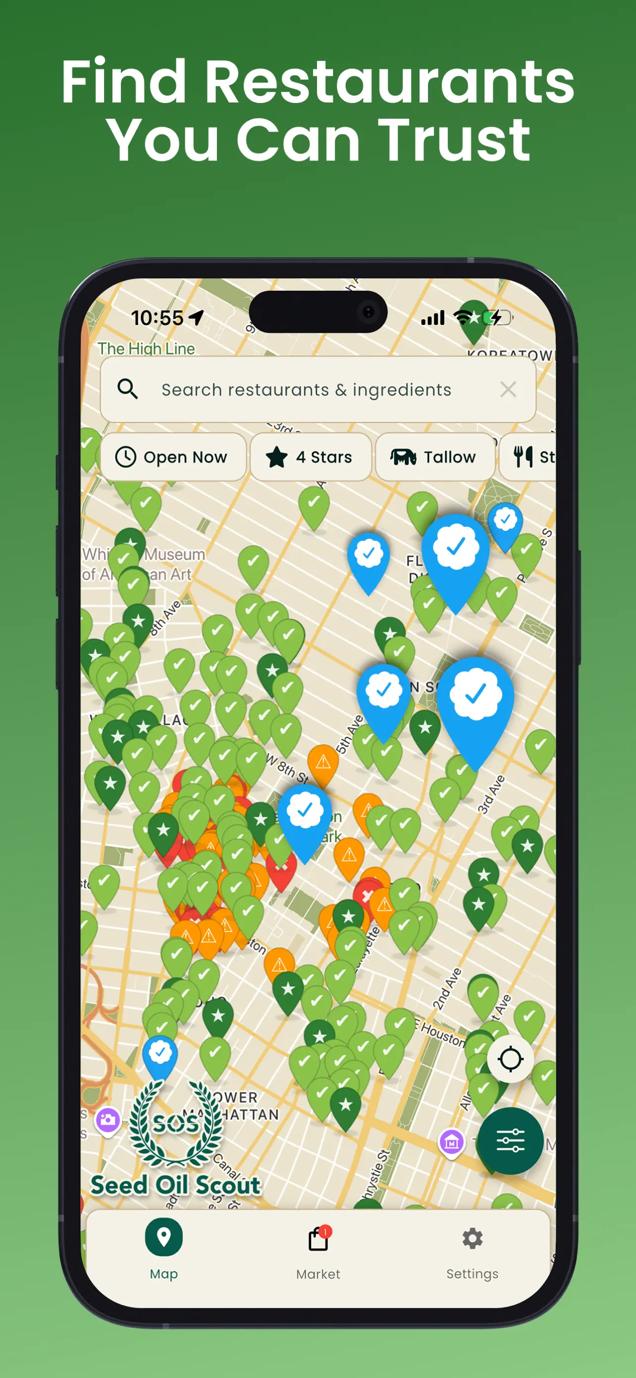 Seed Oil Scout: Healthy Dining App Store screenshot 3