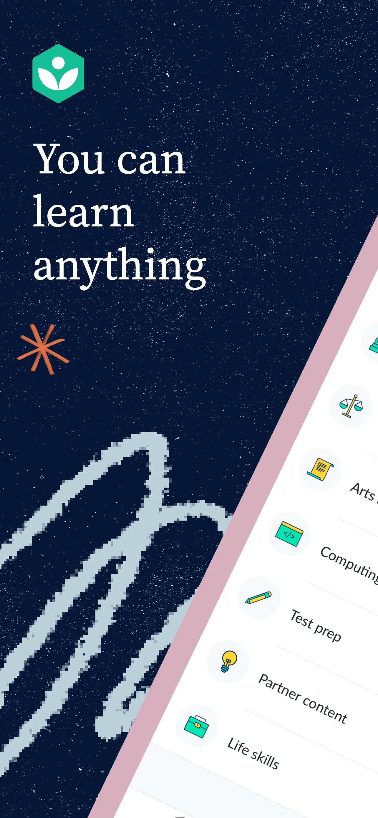 Khan Academy App Store screenshot 1