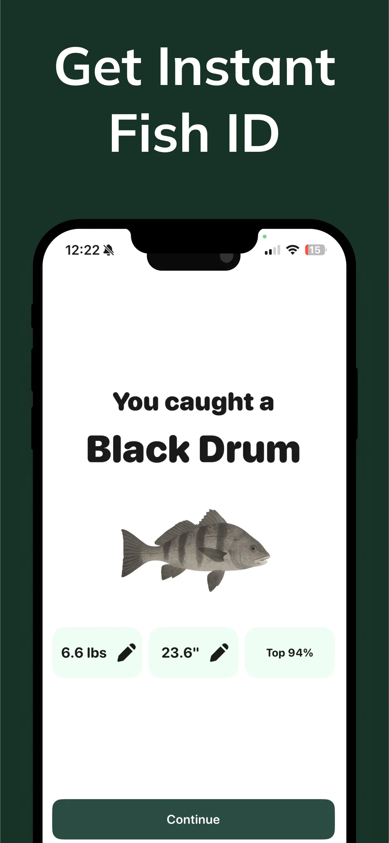 Catchr: Fish Identifier App Store screenshot 3